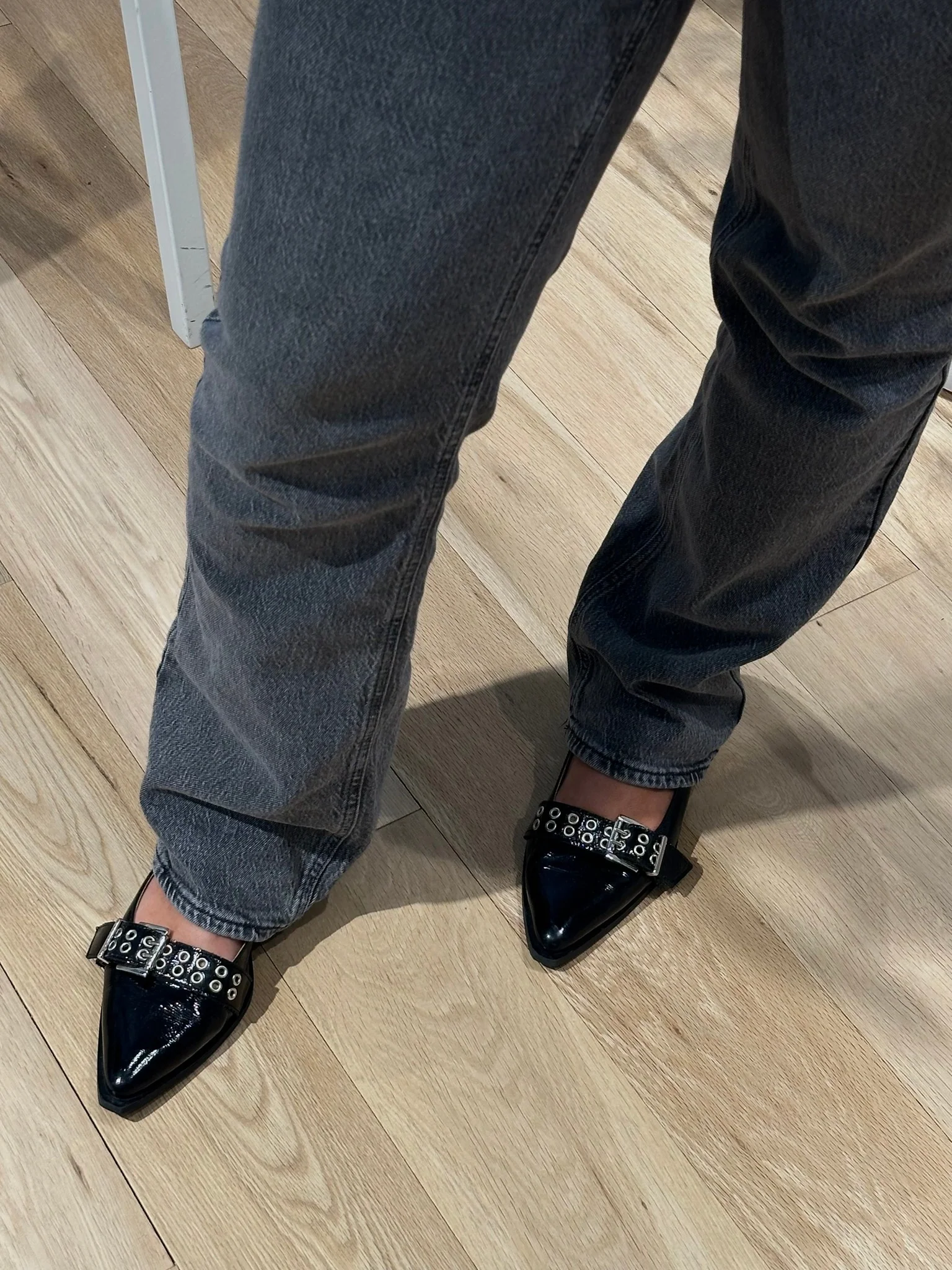 VMTESSA Straight Jeans - Medium Grey Denim - Image 2