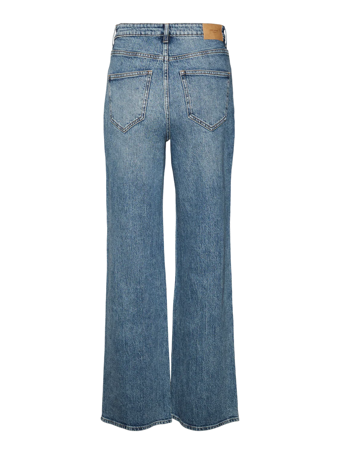 VMTESSA Wide Jeans - Medium Blue Tinted Denim - Image 7