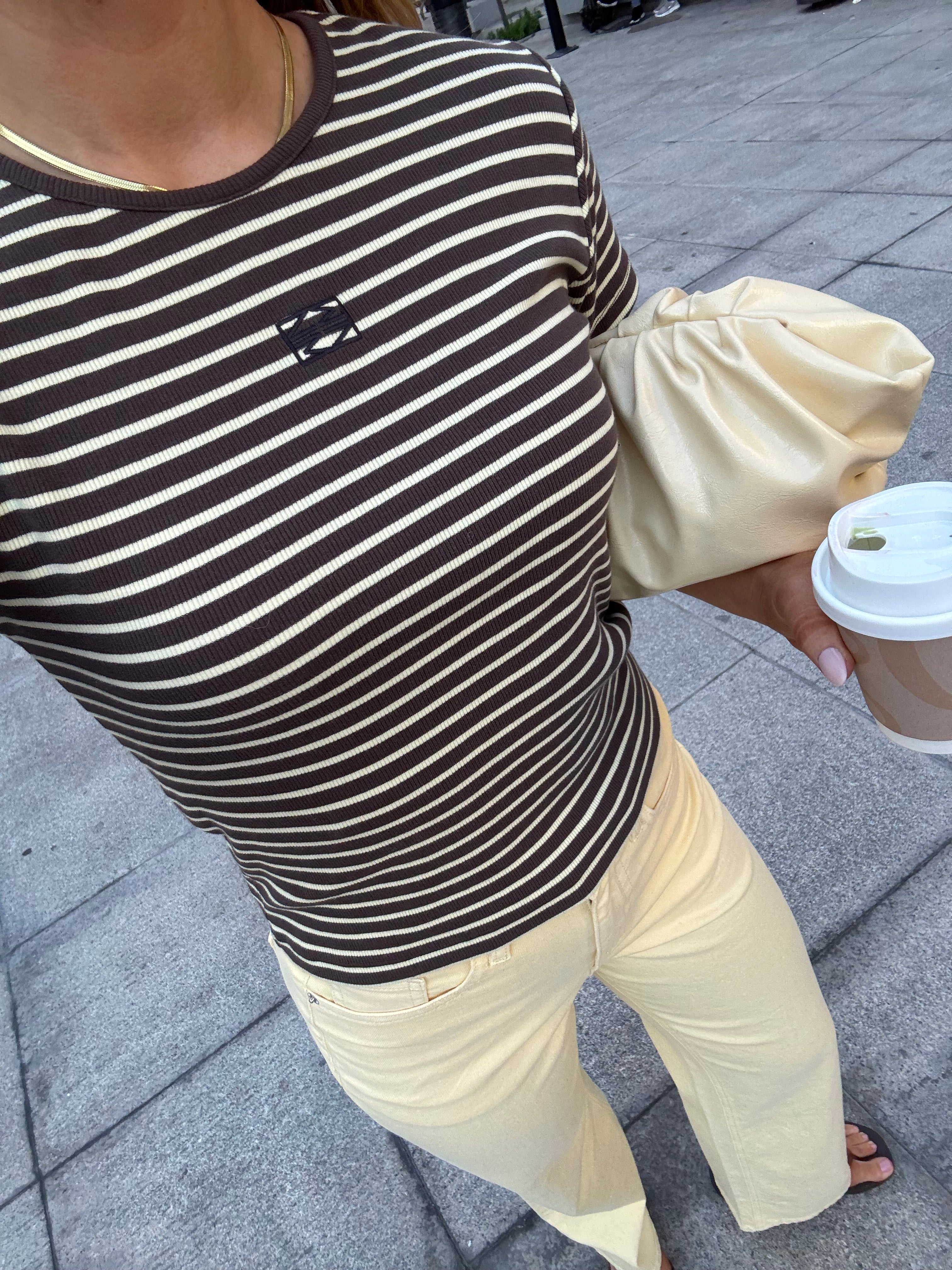 VMTESSA Wide Jeans - Mellow Yellow - Image 3