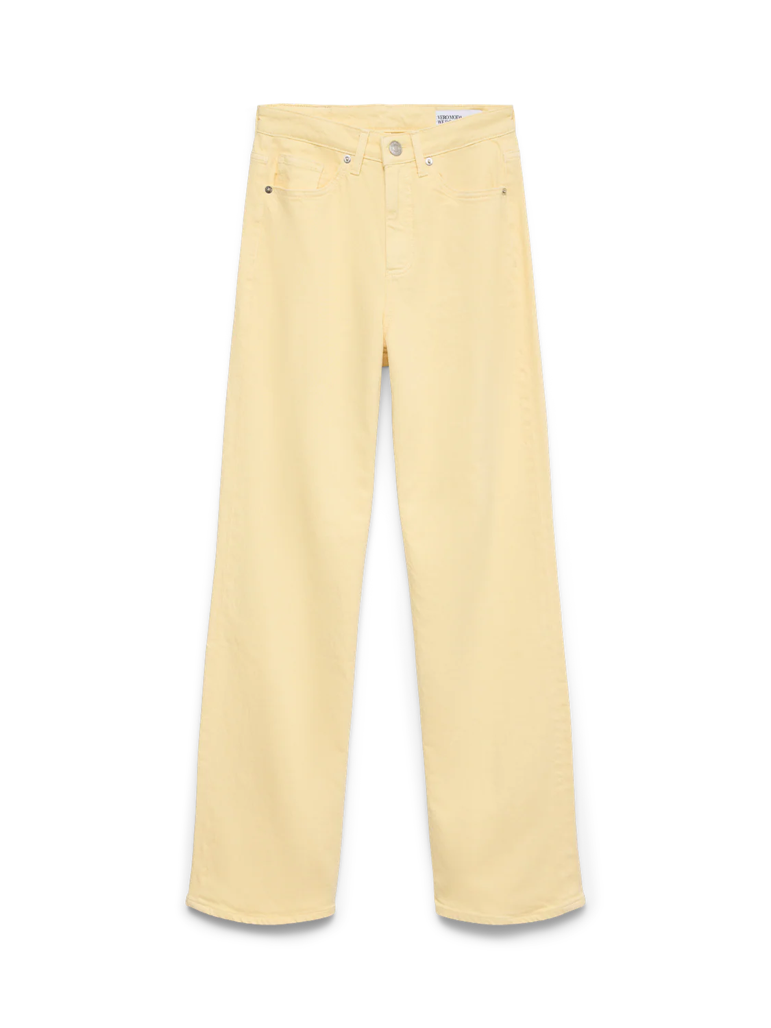 VMTESSA Wide Jeans - Mellow Yellow - Image 4