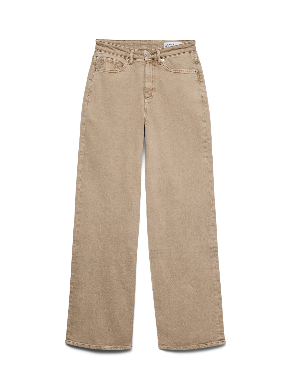 VMTESSA Wide Jeans - Silver Mink - Image 7