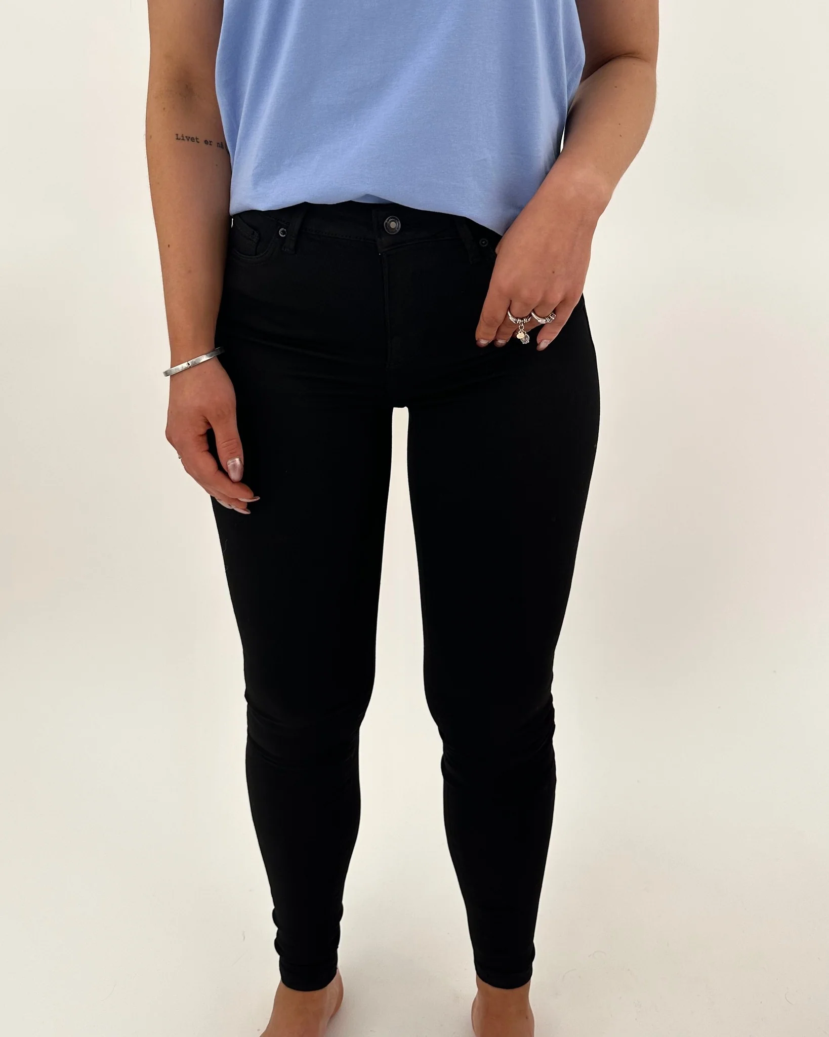 VMSOPHIA Skinny Jeans - Black - Image 4