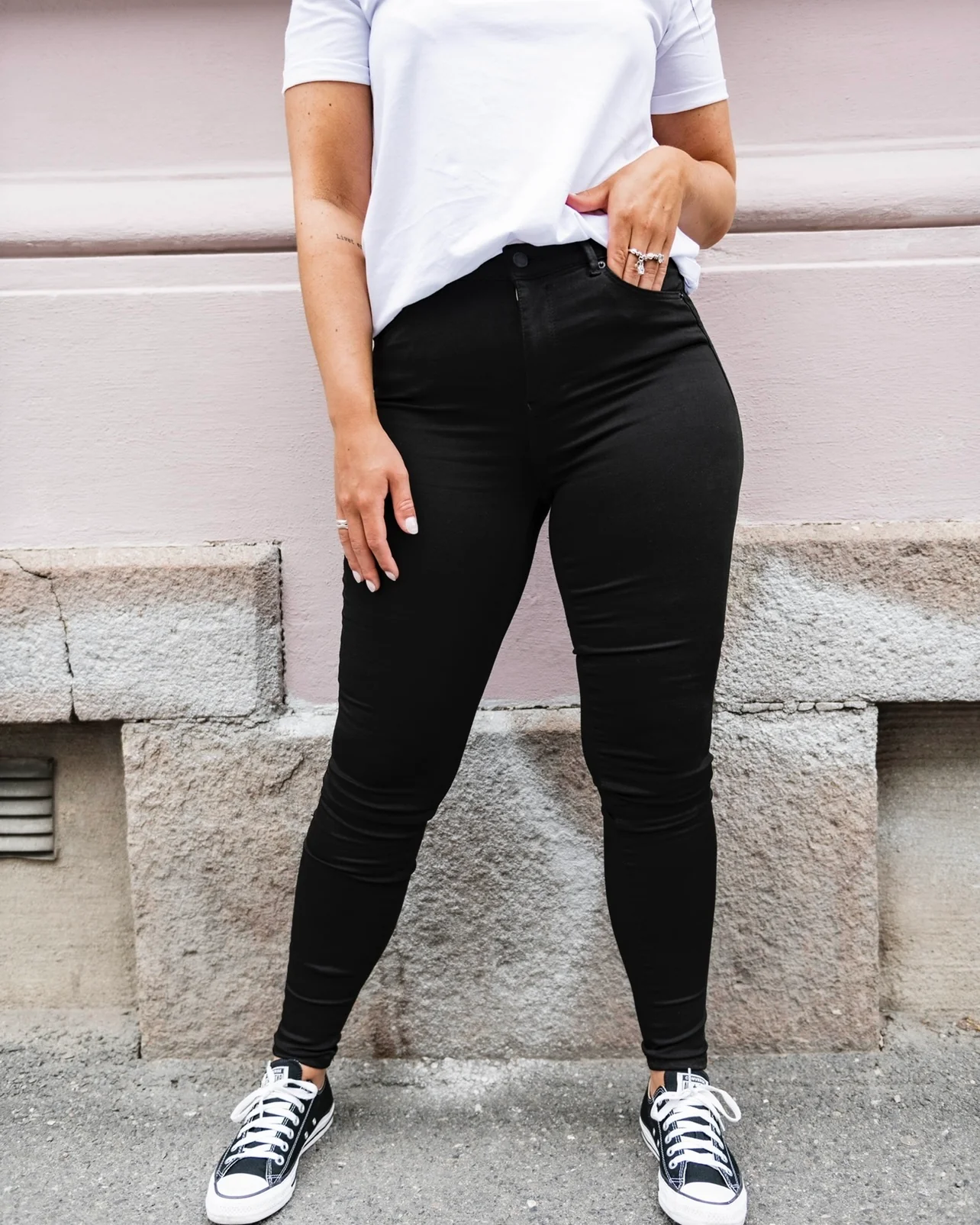 VMSOPHIA Skinny Jeans - Black - Image 6