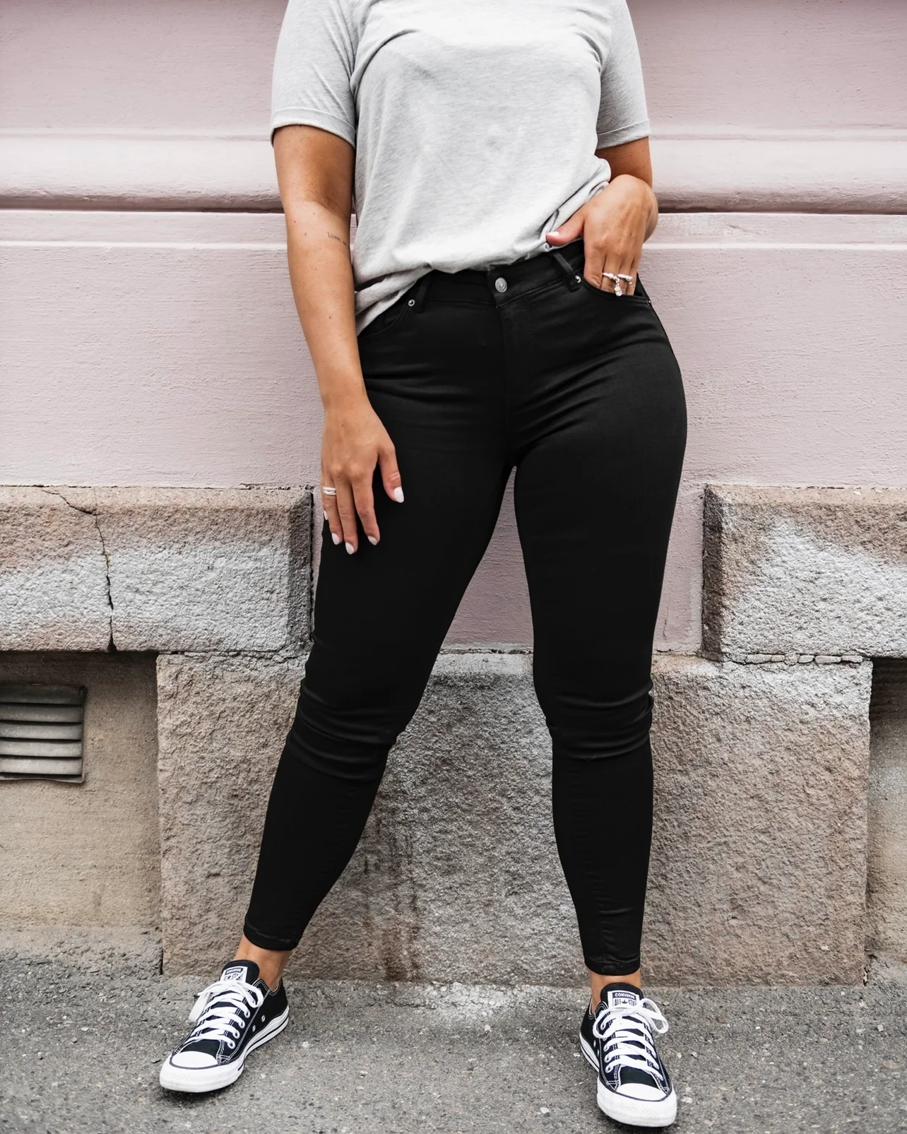 VMLUX Skinny Jeans - Black - Image 3