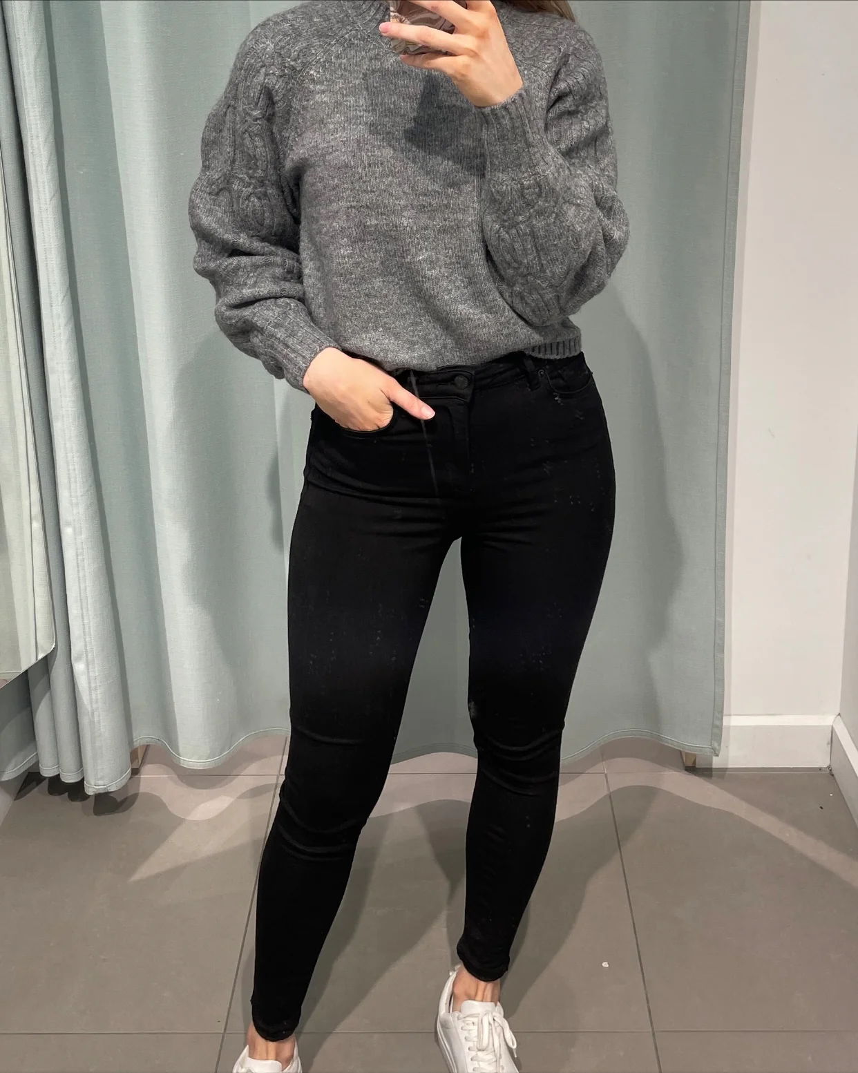 VMLUX Skinny Jeans - Black - Image 5