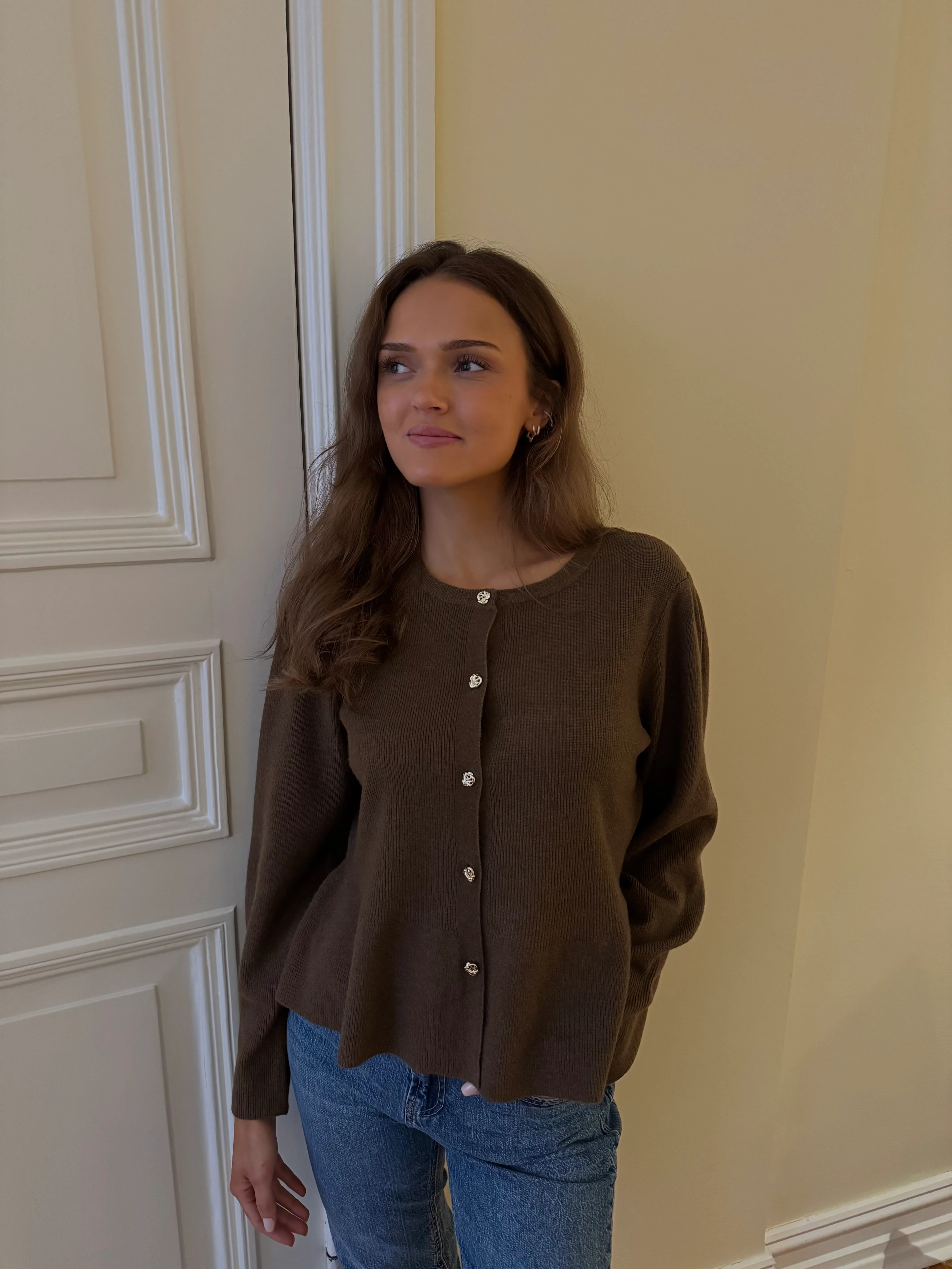 VMLIGHT Knit Cardigan - Carafe - Image 2