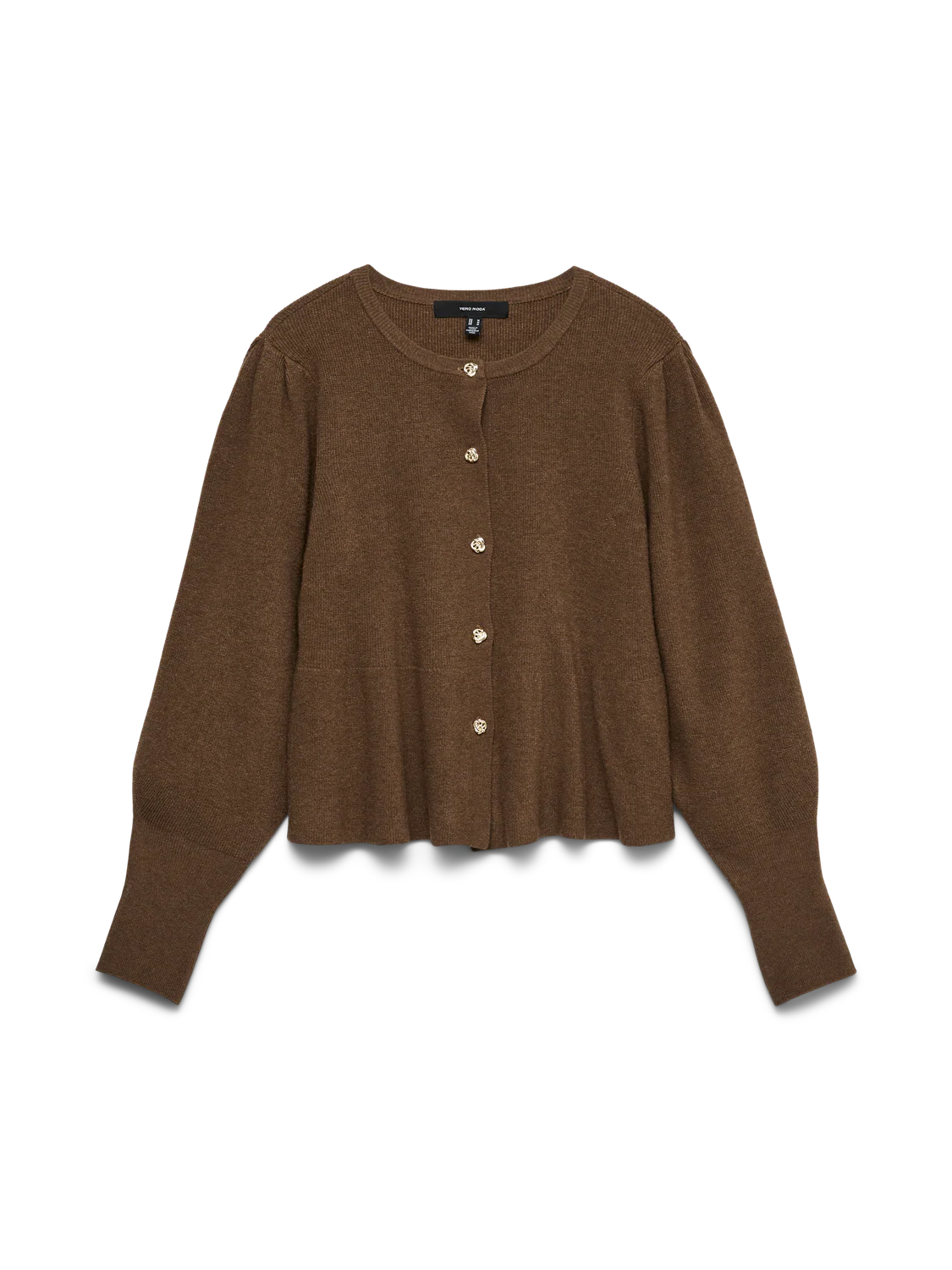 VMLIGHT Knit Cardigan - Carafe - Image 4