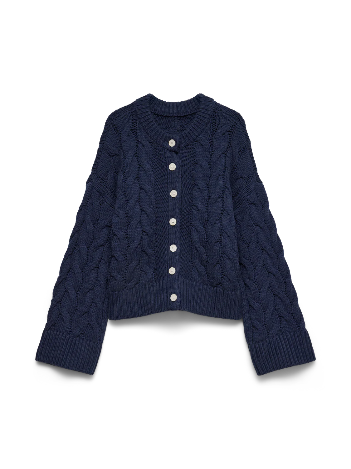VMSVEA Knit Cardigan - Navy Blazer - Image 16