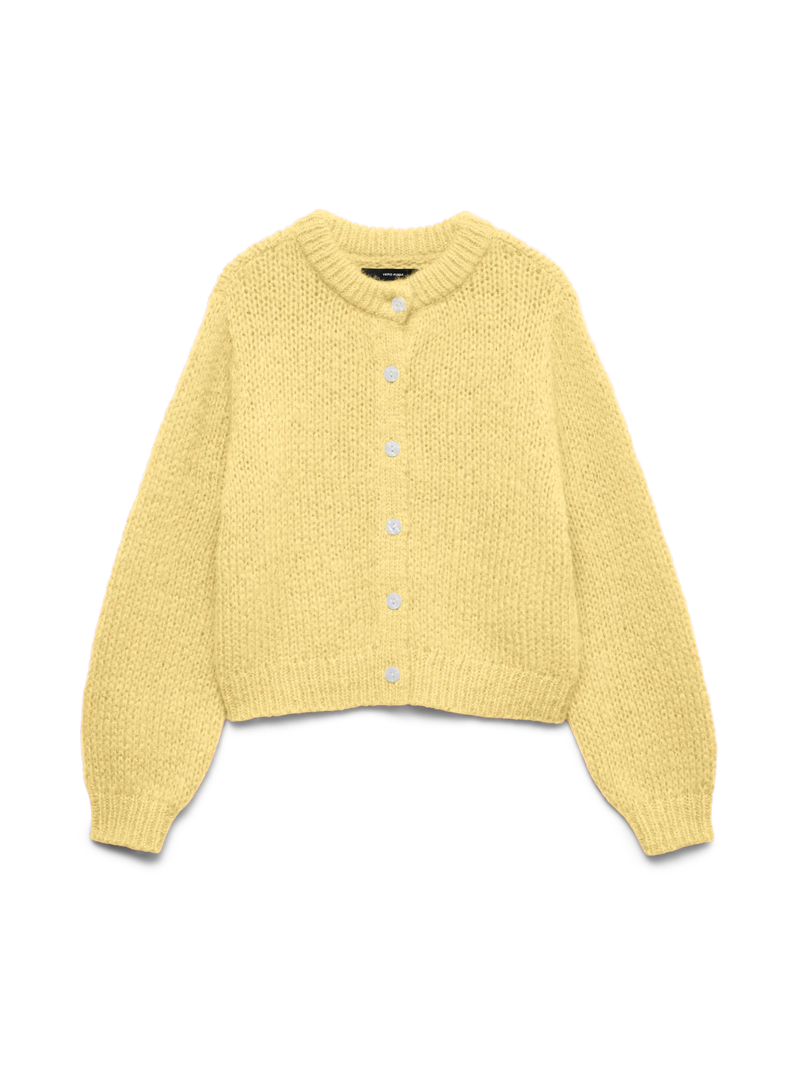 VMWILO Knit Cardigan - Pale Banana - Image 8