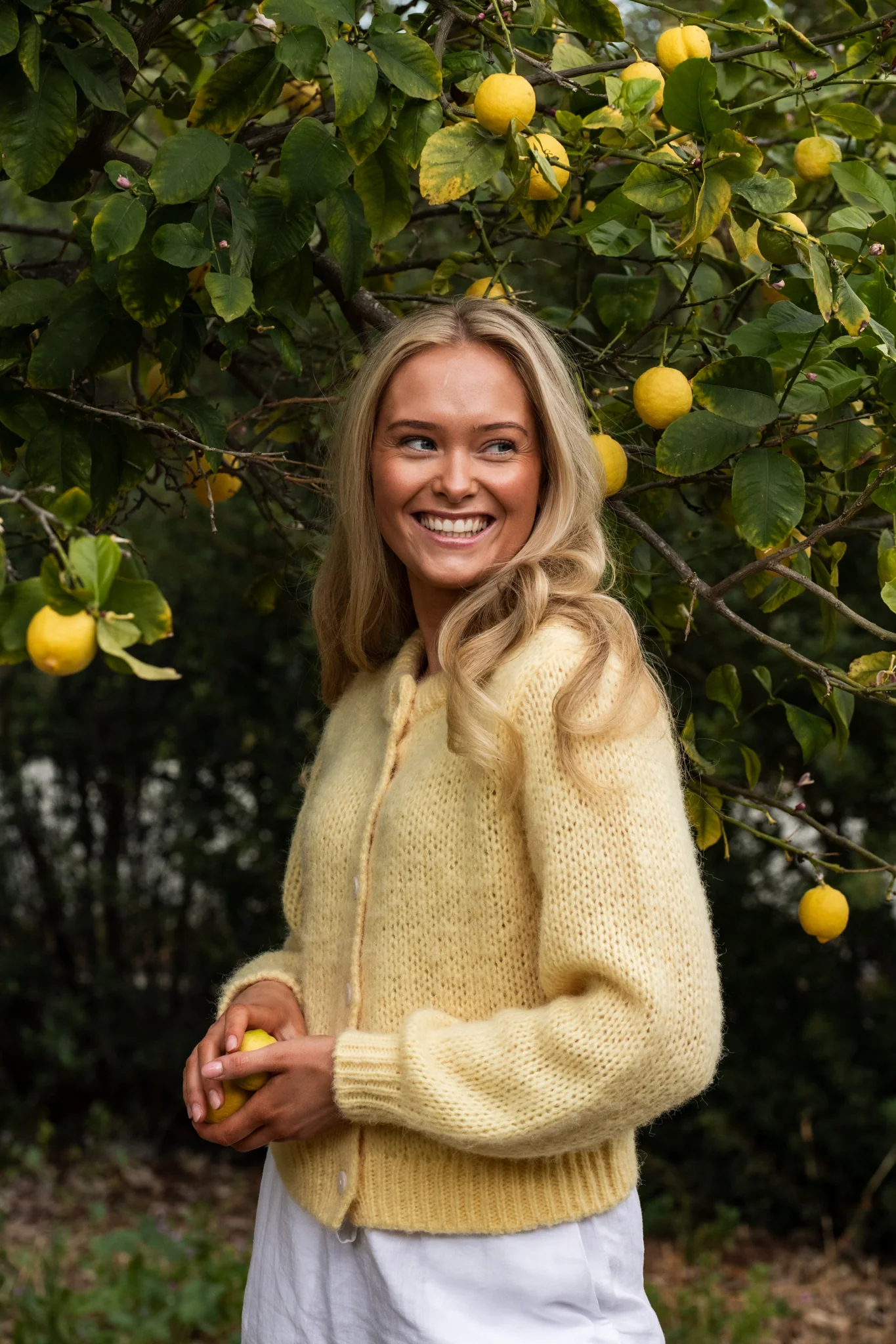 VMWILO Knit Cardigan - Pale Banana - Image 9