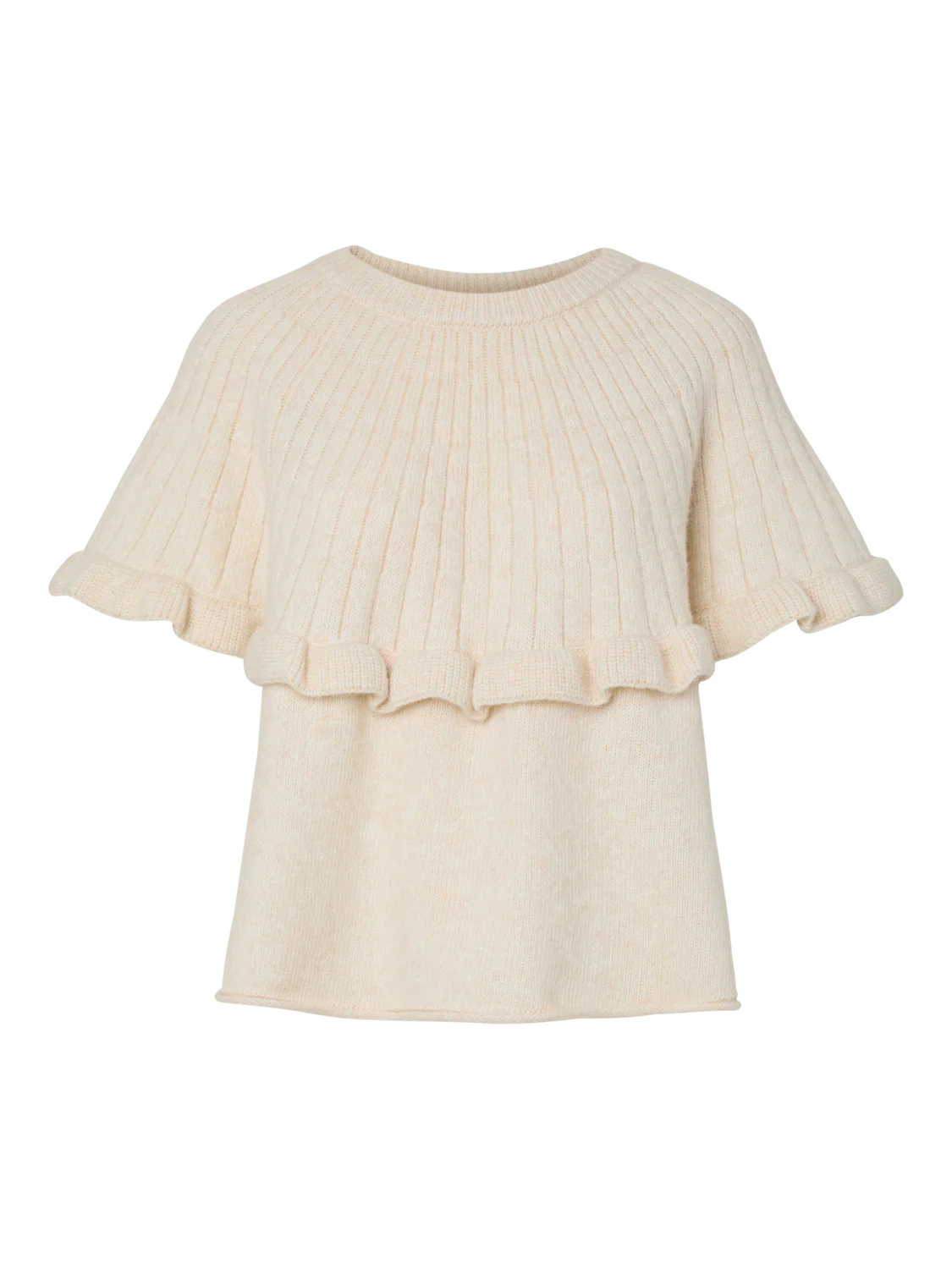 PCBEI Knit Top - Egret - Image 4