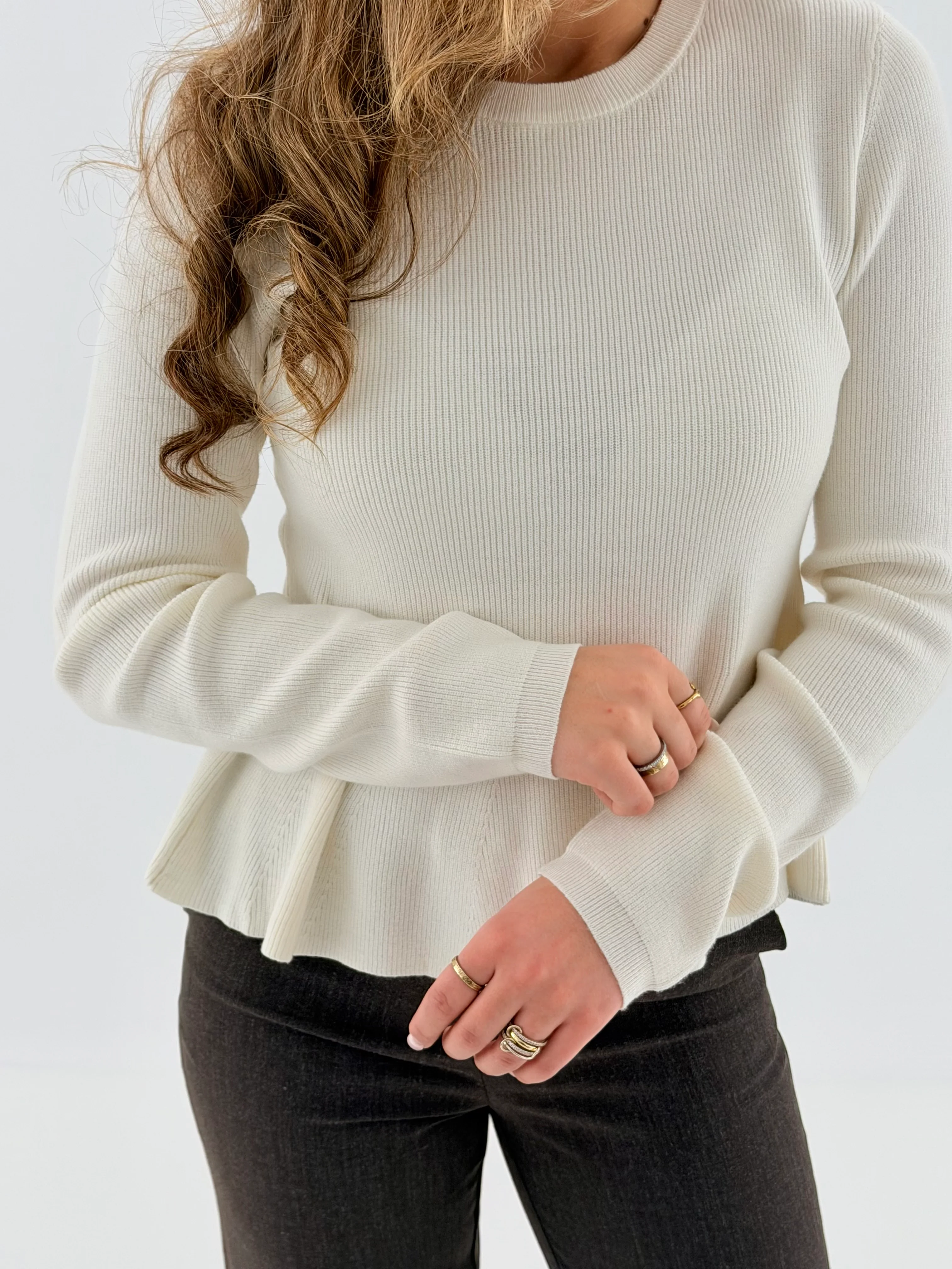 PCJAN Pullover - Cloud Dancer - Image 2