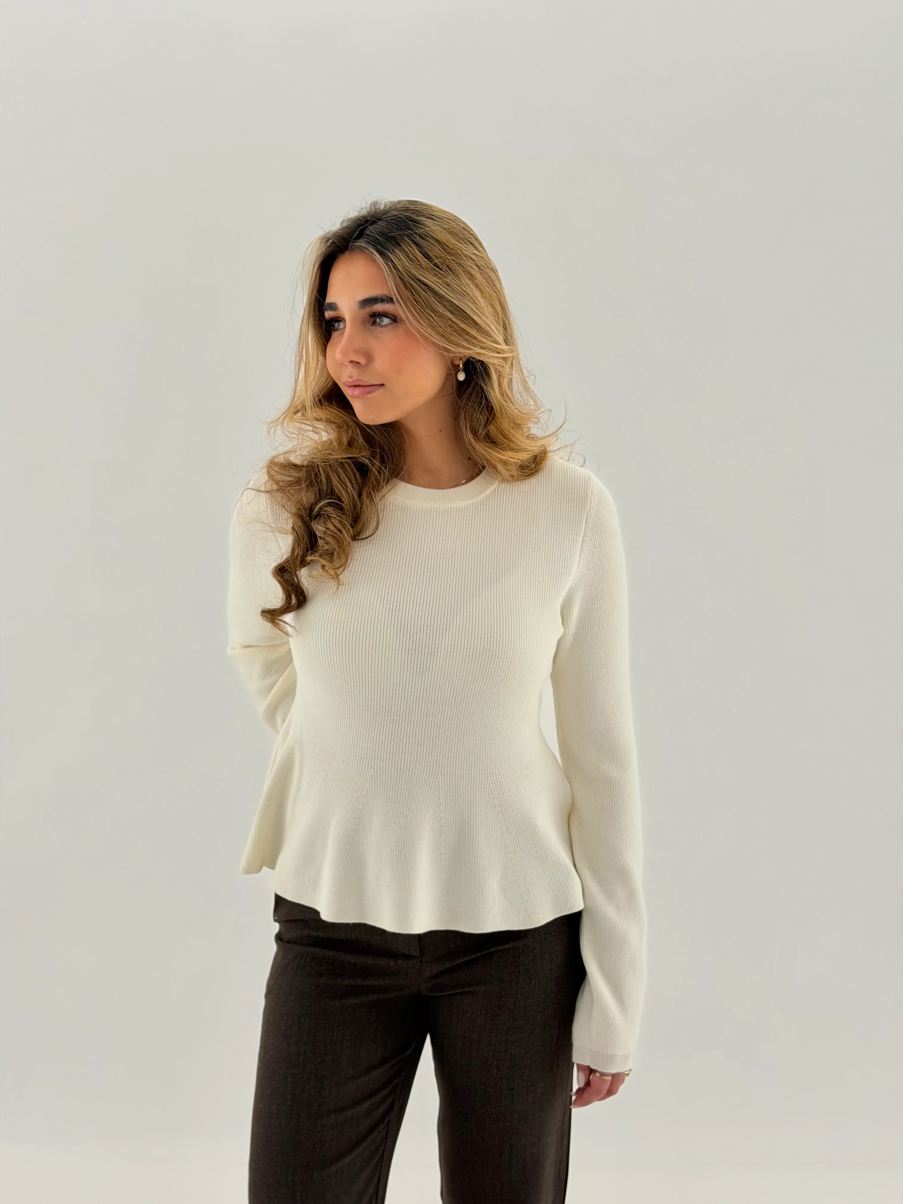 PCJAN Pullover - Cloud Dancer - Image 3