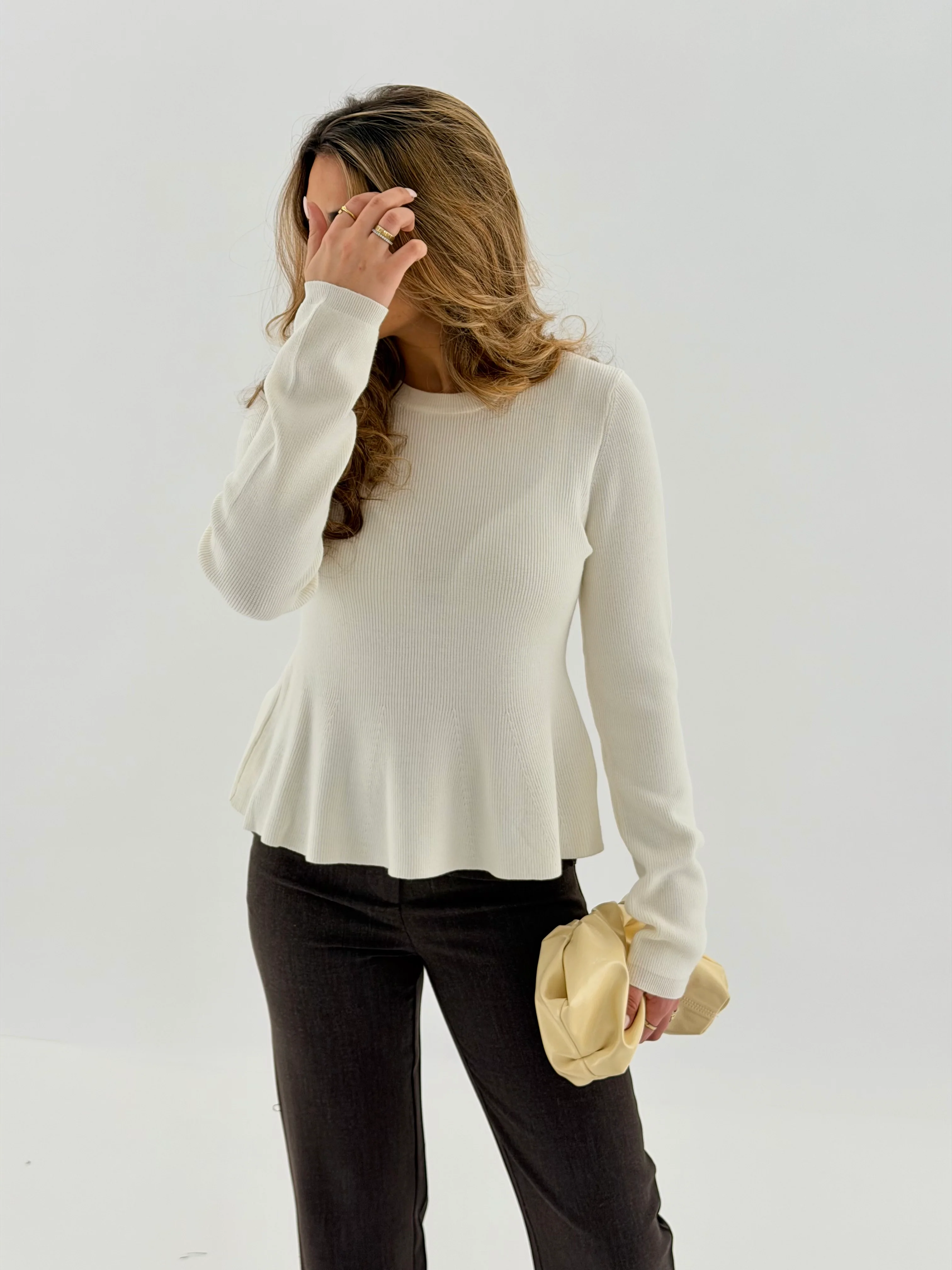 PCJAN Pullover - Cloud Dancer - Image 4
