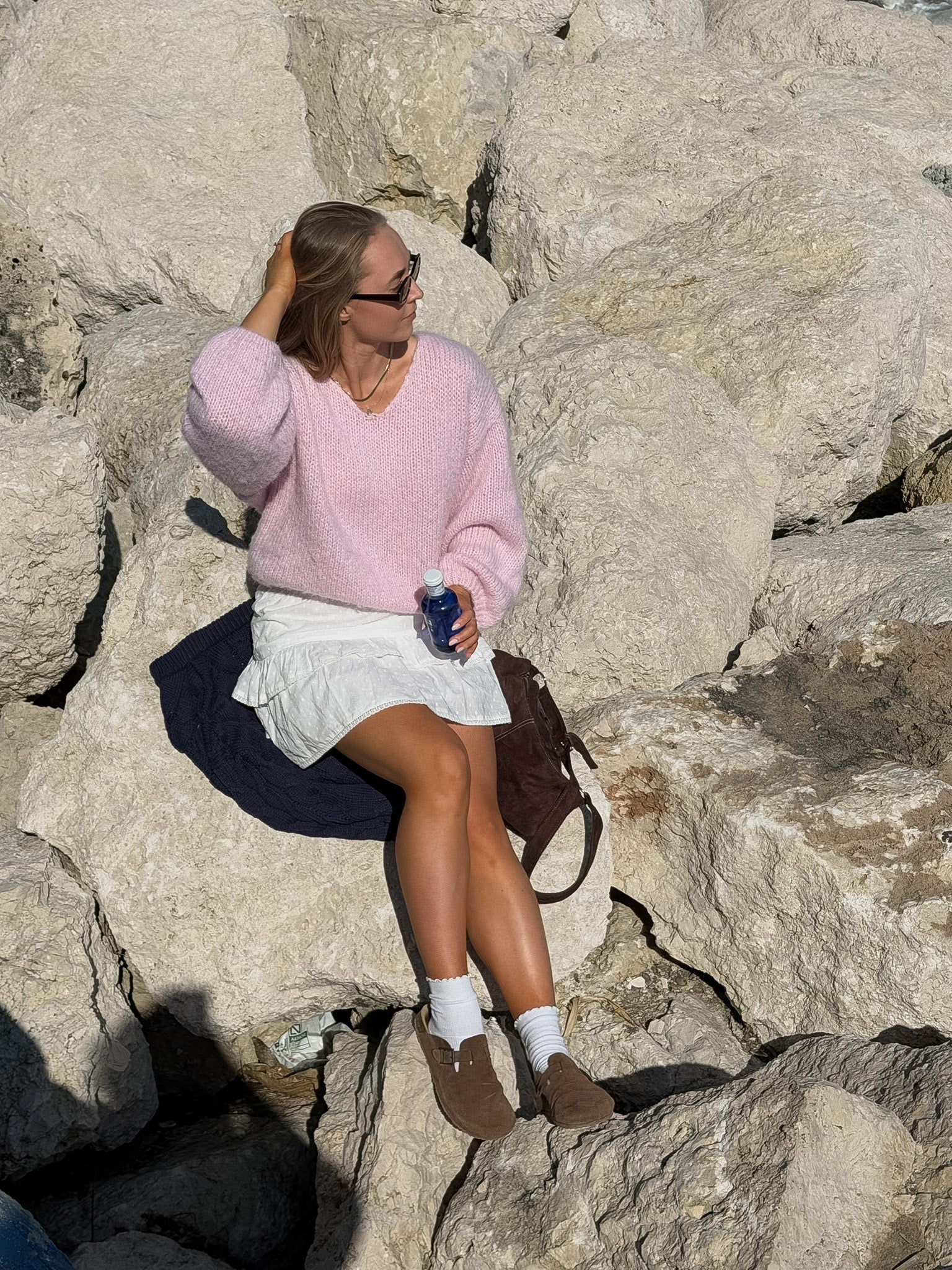 VMMAYBE Pullover - Parfait Pink - Image 10