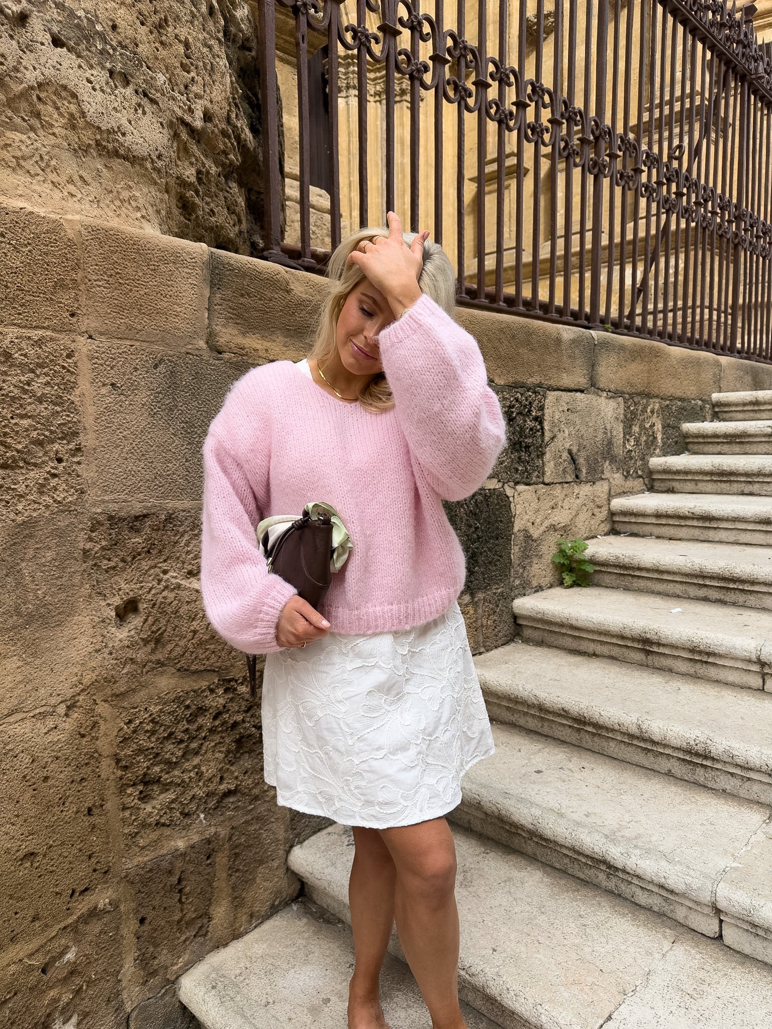 VMMAYBE Pullover - Parfait Pink - Image 5