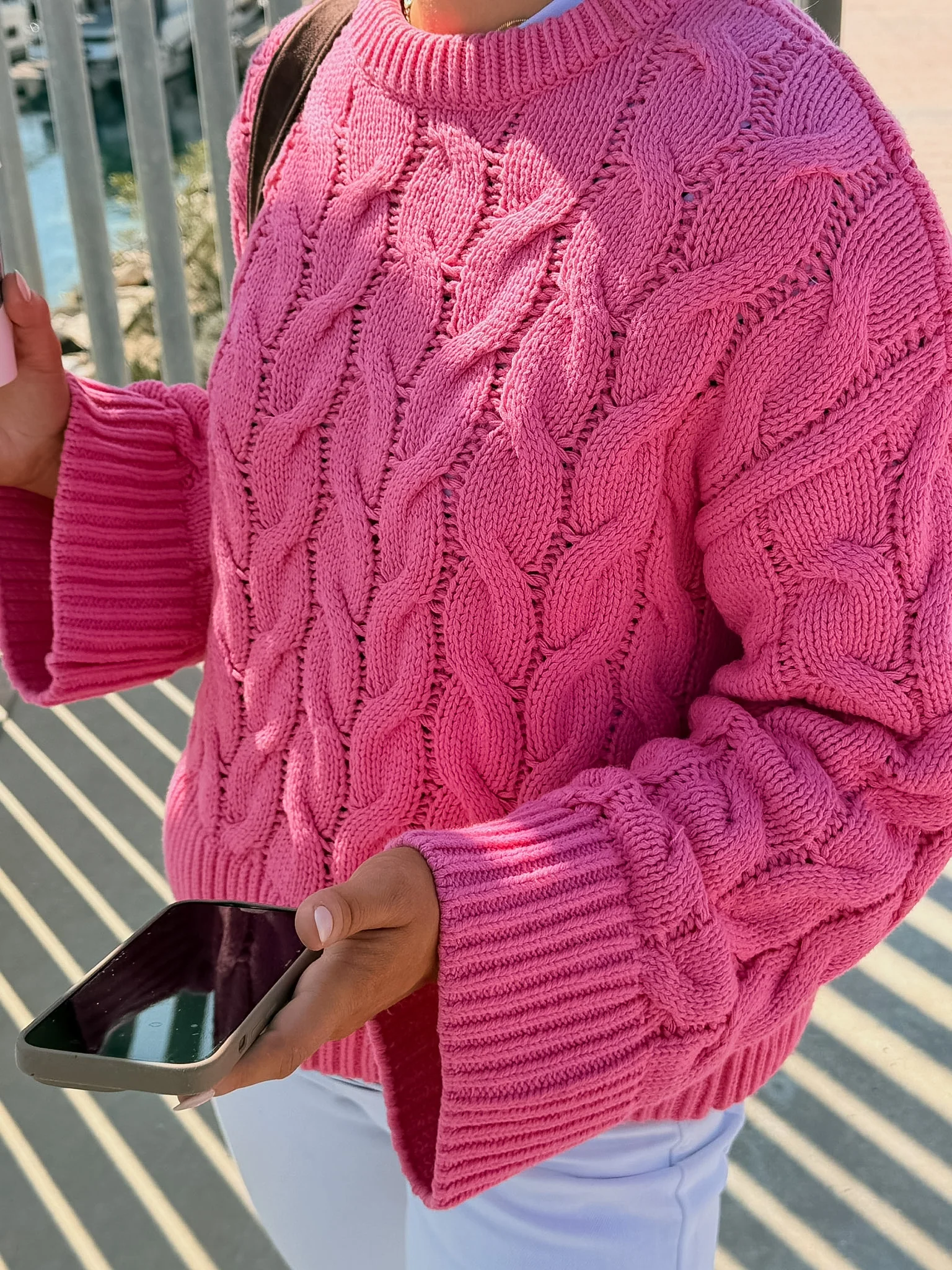 VMSVEA Pullover - Pink Cosmos - Image 5