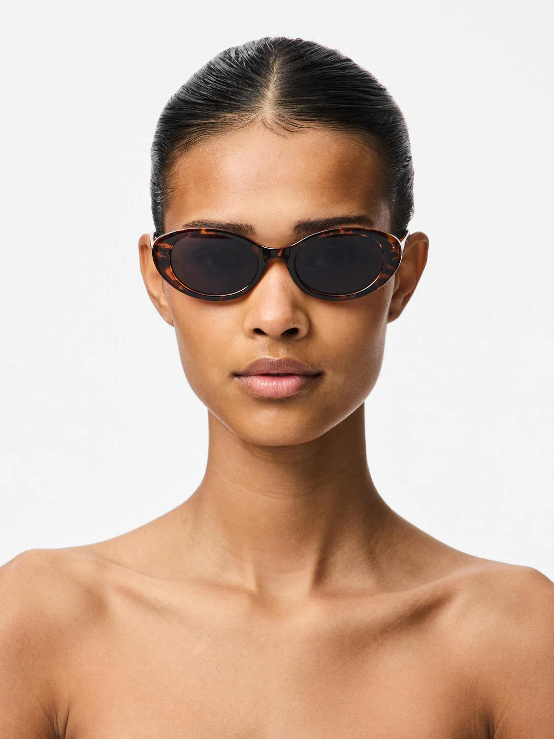 PCSANNA Sunglasses - Brown Stone - Image 4