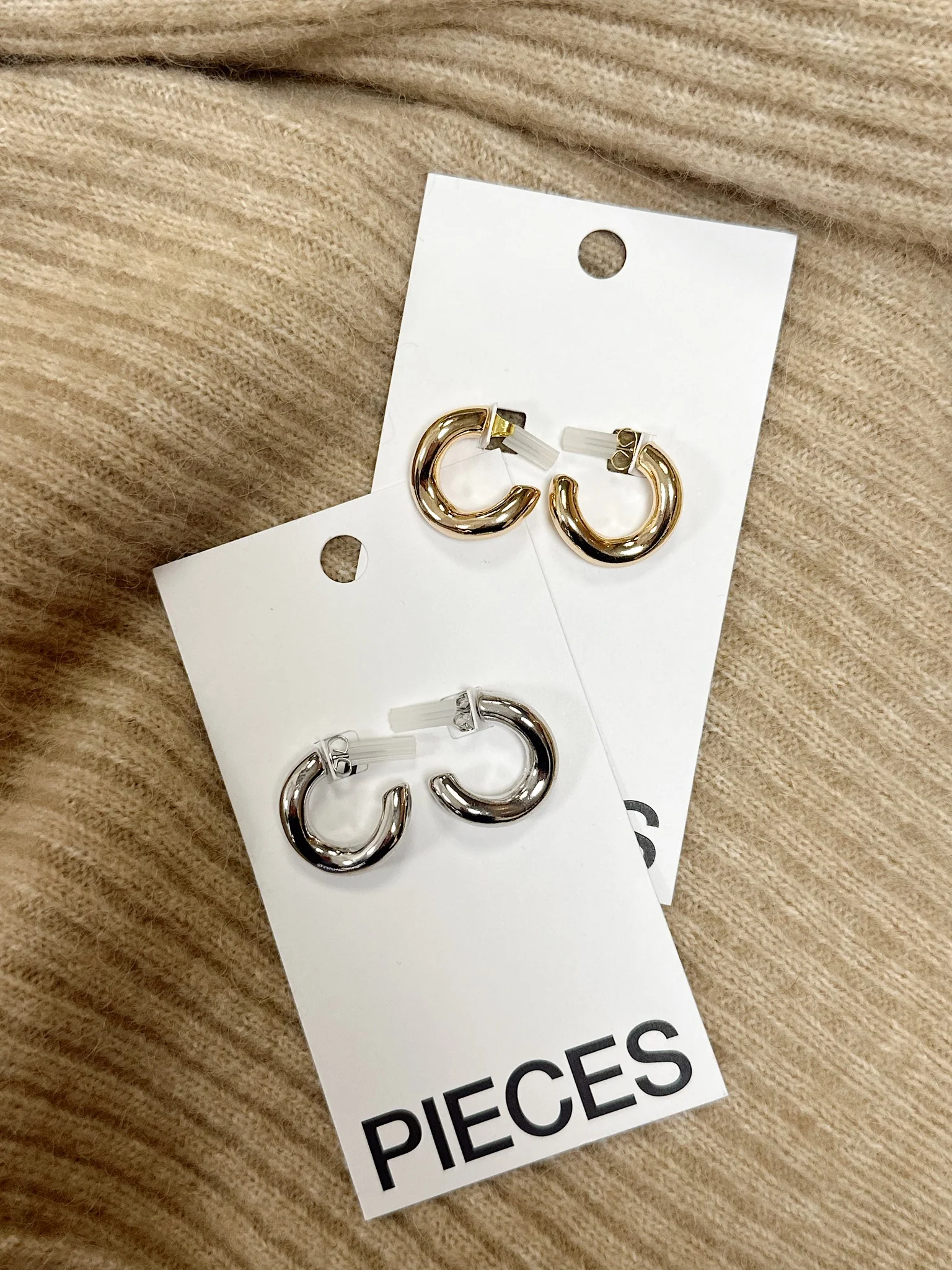PCAILINE Earrings - Silver Colour - Image 4