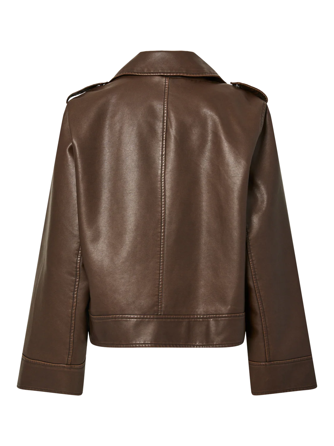 PCJOSIE Biker Jacket - Hot Fudge - Image 5