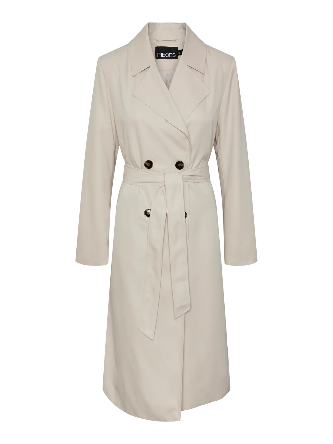 PCSCARLETT Coat - Silver Gray - Image 3
