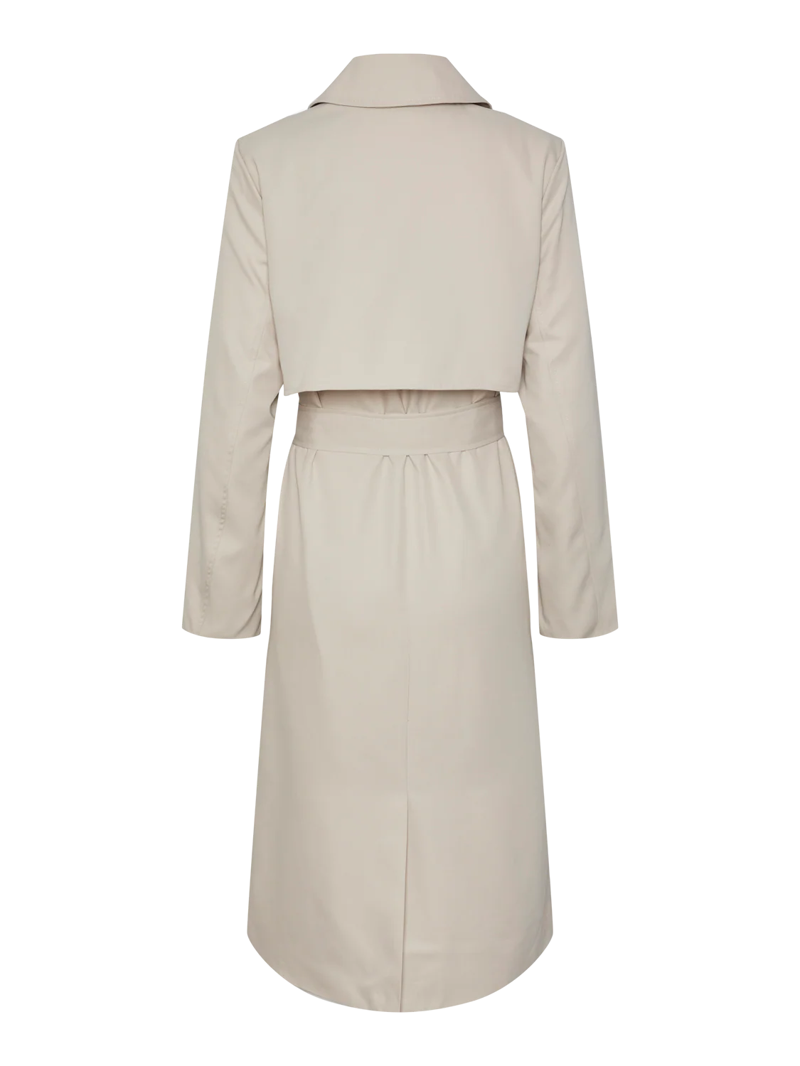 PCSCARLETT Coat - Silver Gray - Image 4