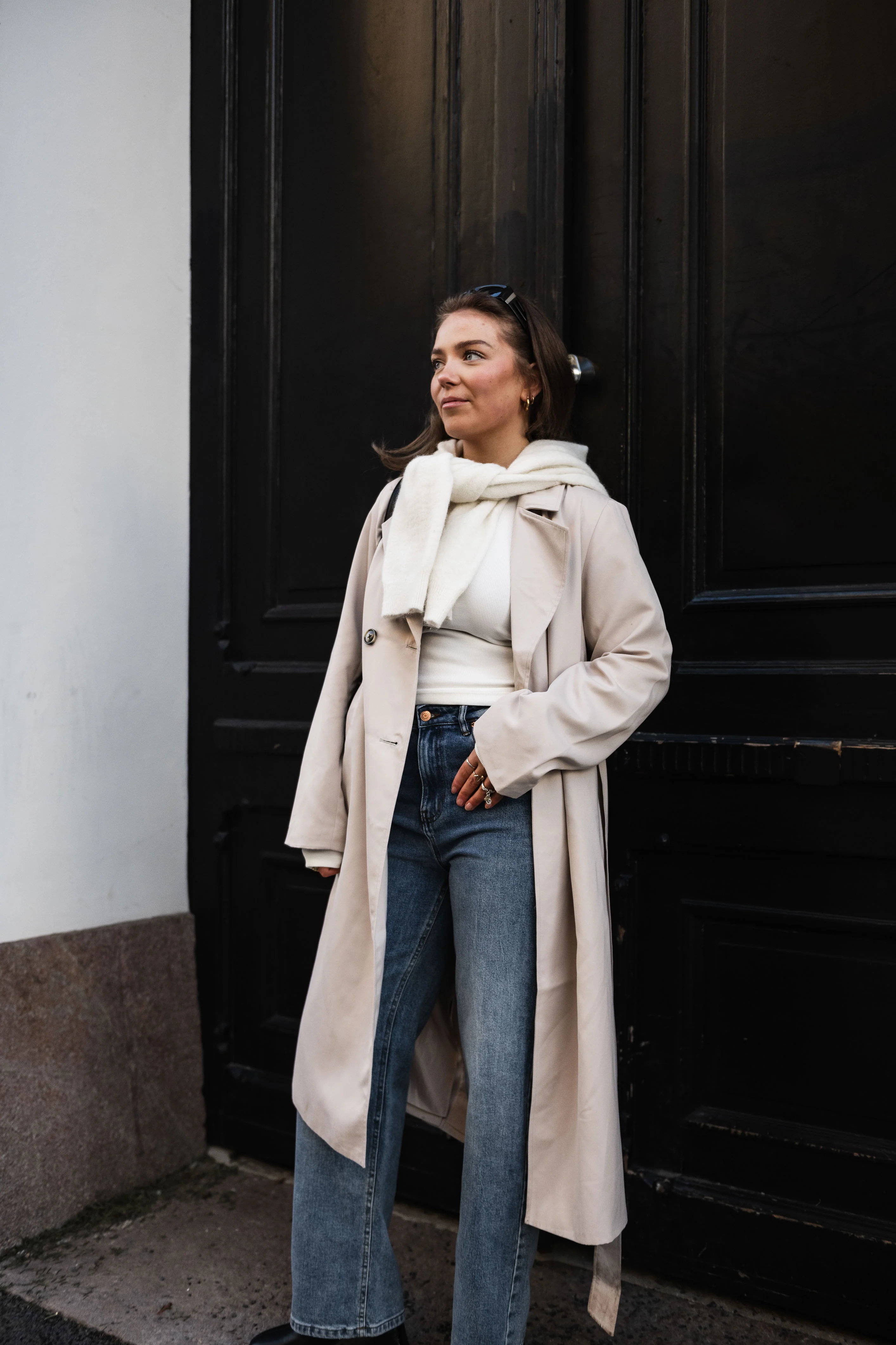 PCSCARLETT Coat - Silver Gray - Image 5