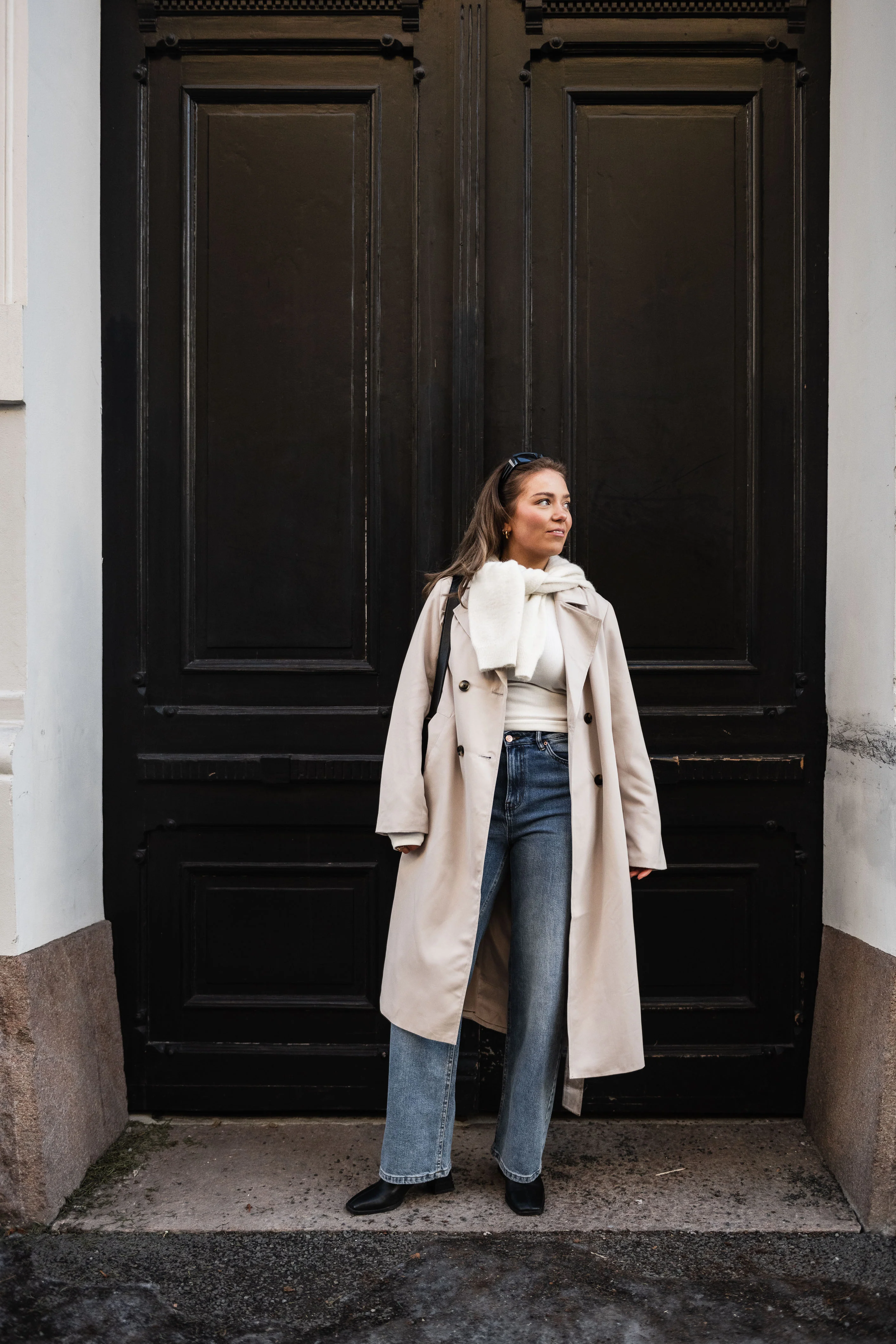 PCSCARLETT Coat - Silver Gray - Image 6