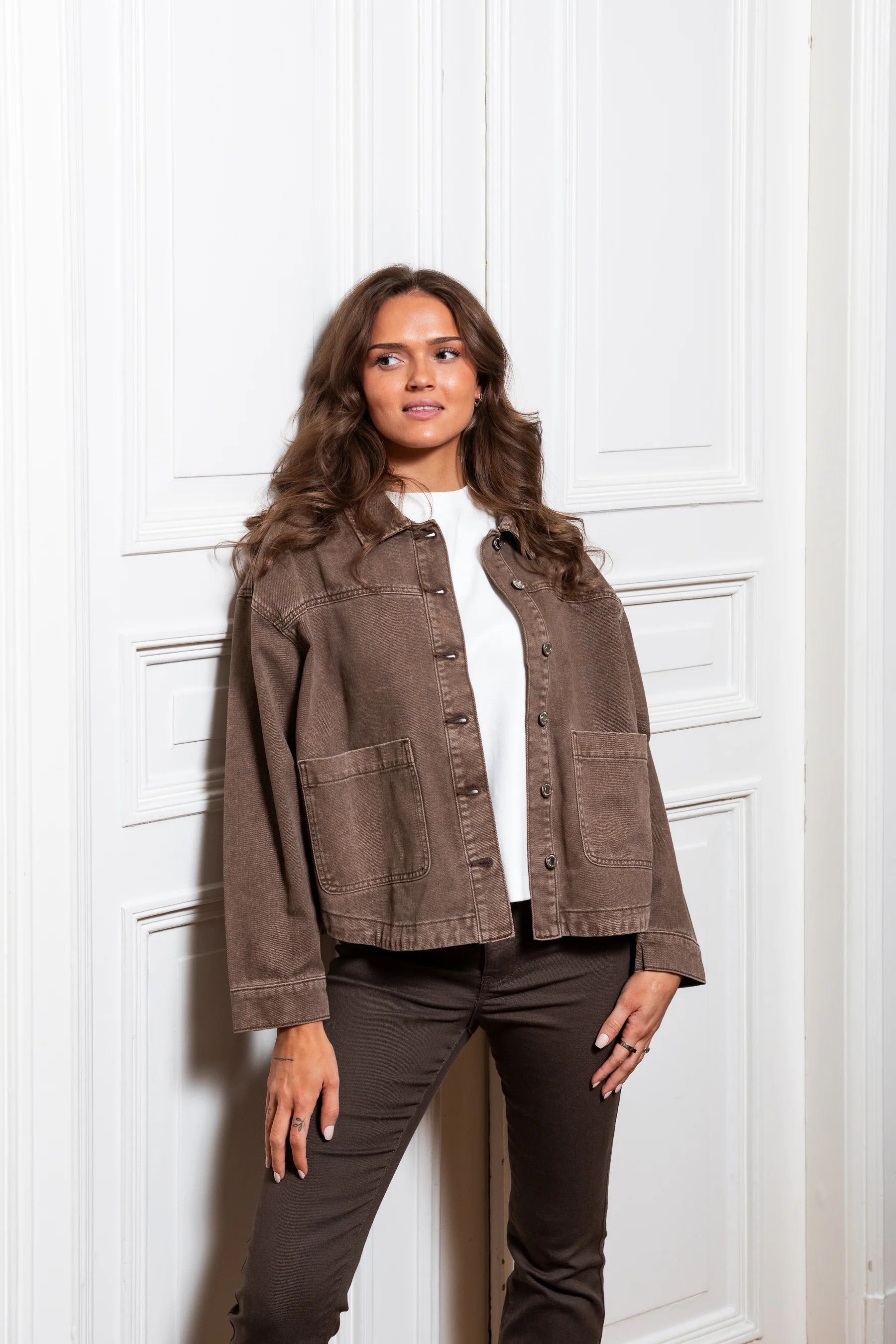 VMJAMIE Denim Jacket - Carafe - Image 3