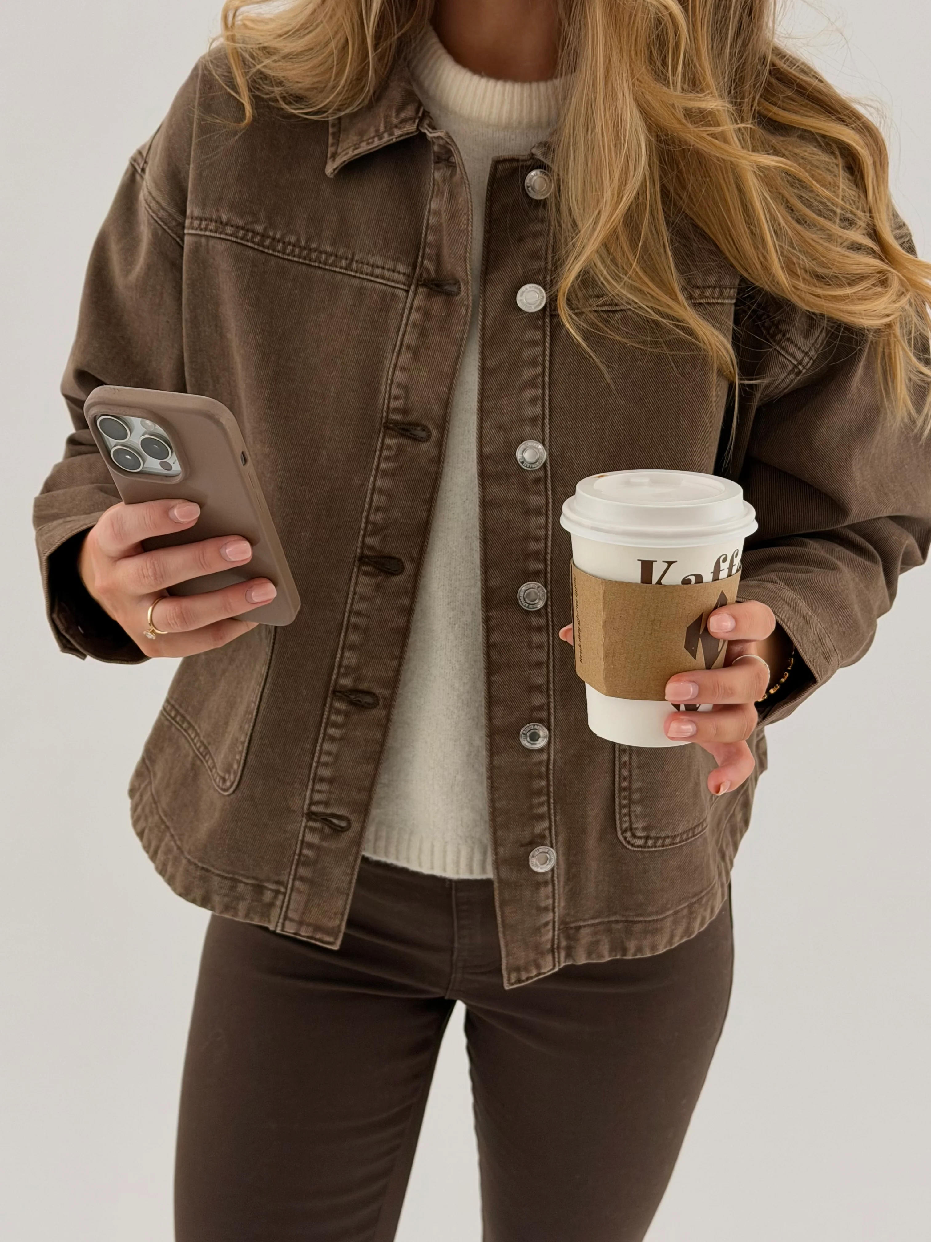 VMJAMIE Denim Jacket - Carafe - Image 4
