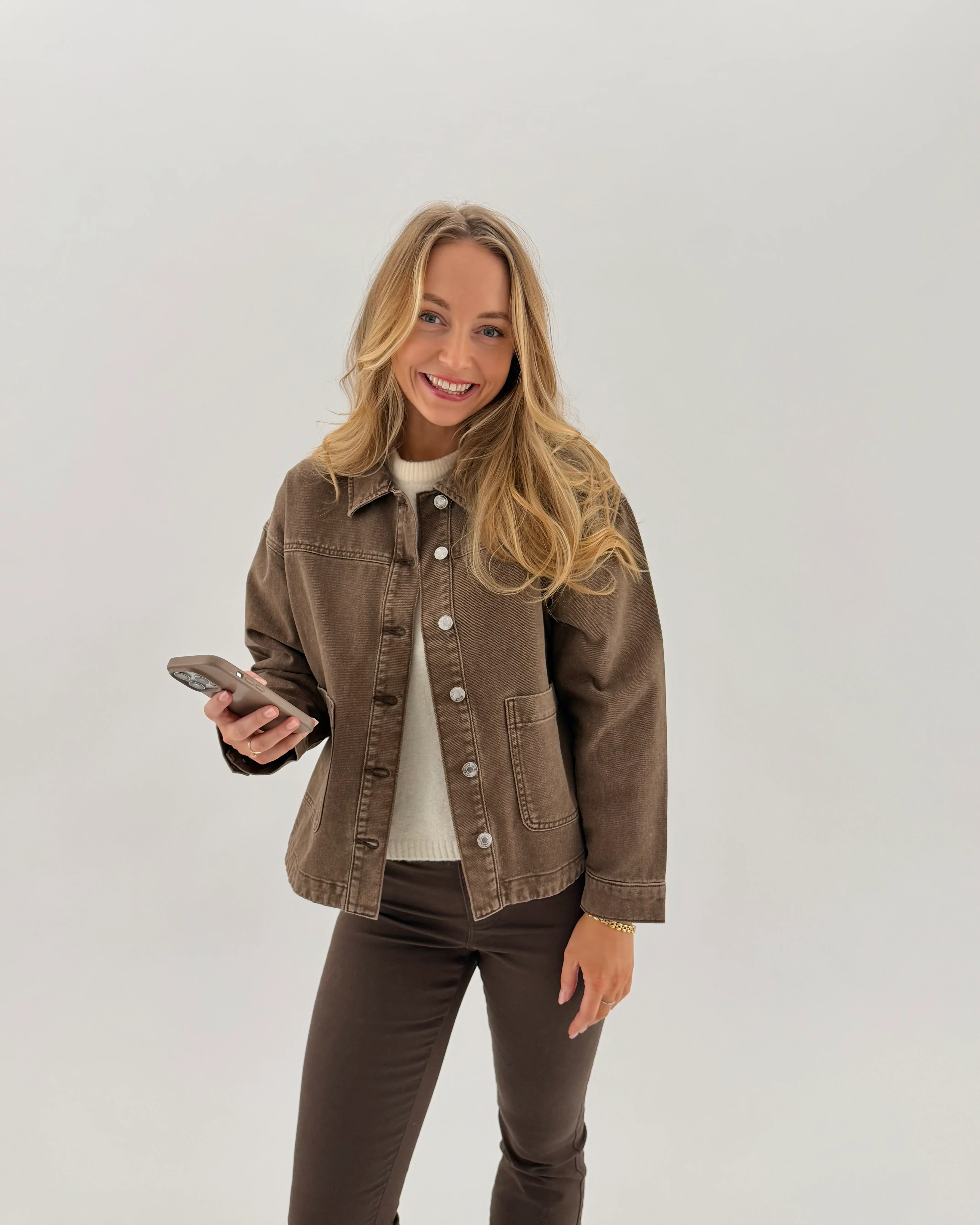 VMJAMIE Denim Jacket - Carafe - Image 6