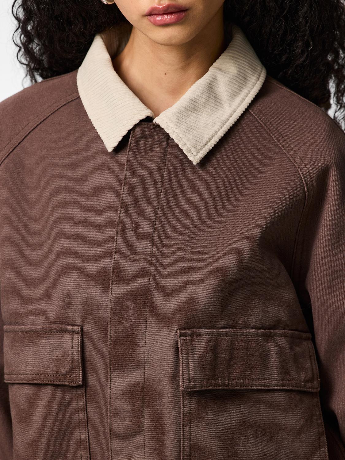PCBETT Denim Jacket - Coffee Quartz - Image 10