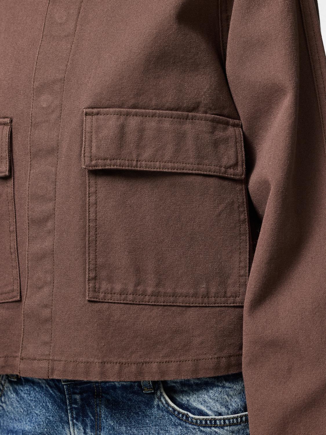 PCBETT Denim Jacket - Coffee Quartz - Image 11