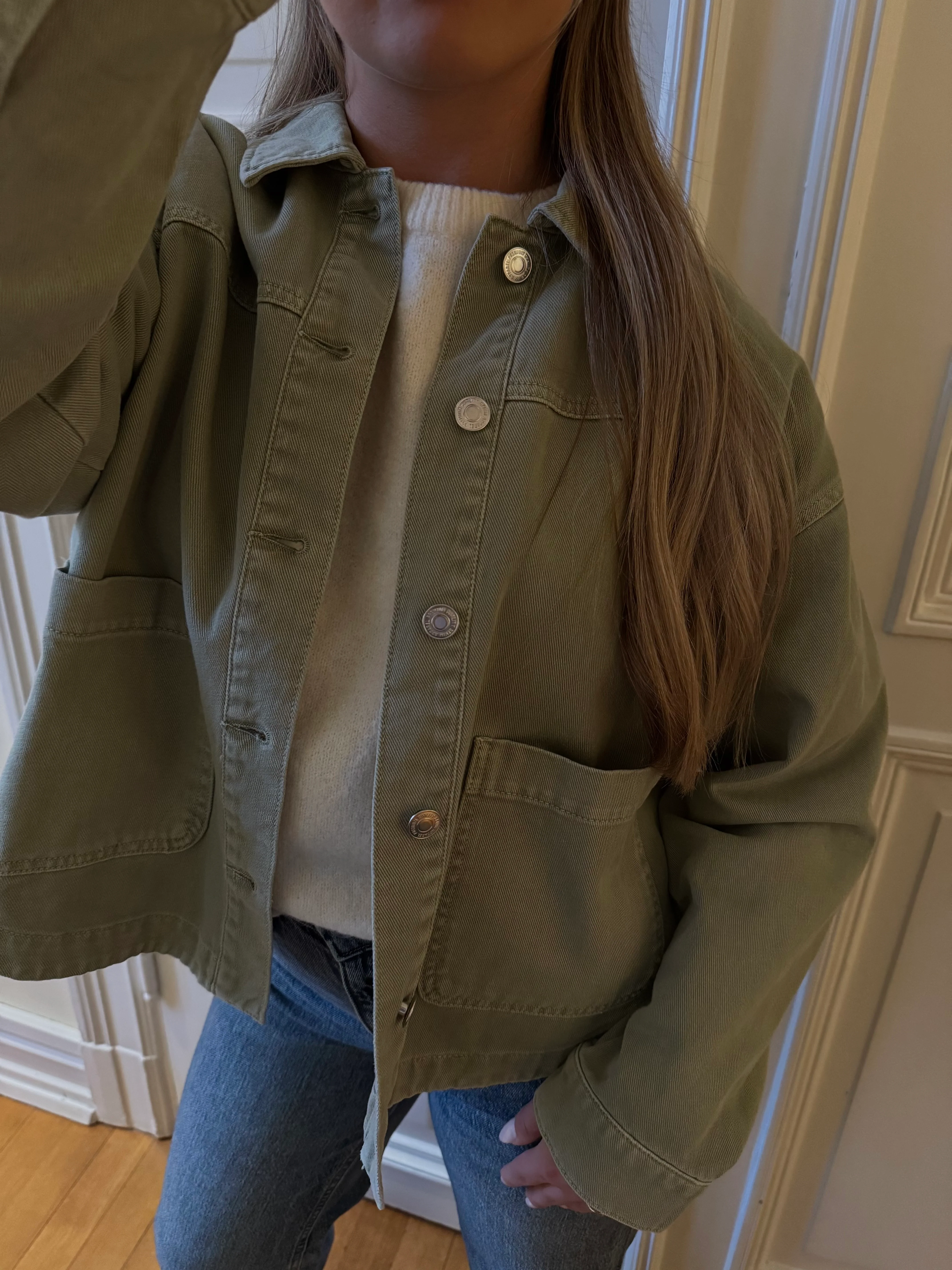 VMJAMIE Denim Jacket - Laurel Wreath - Image 8