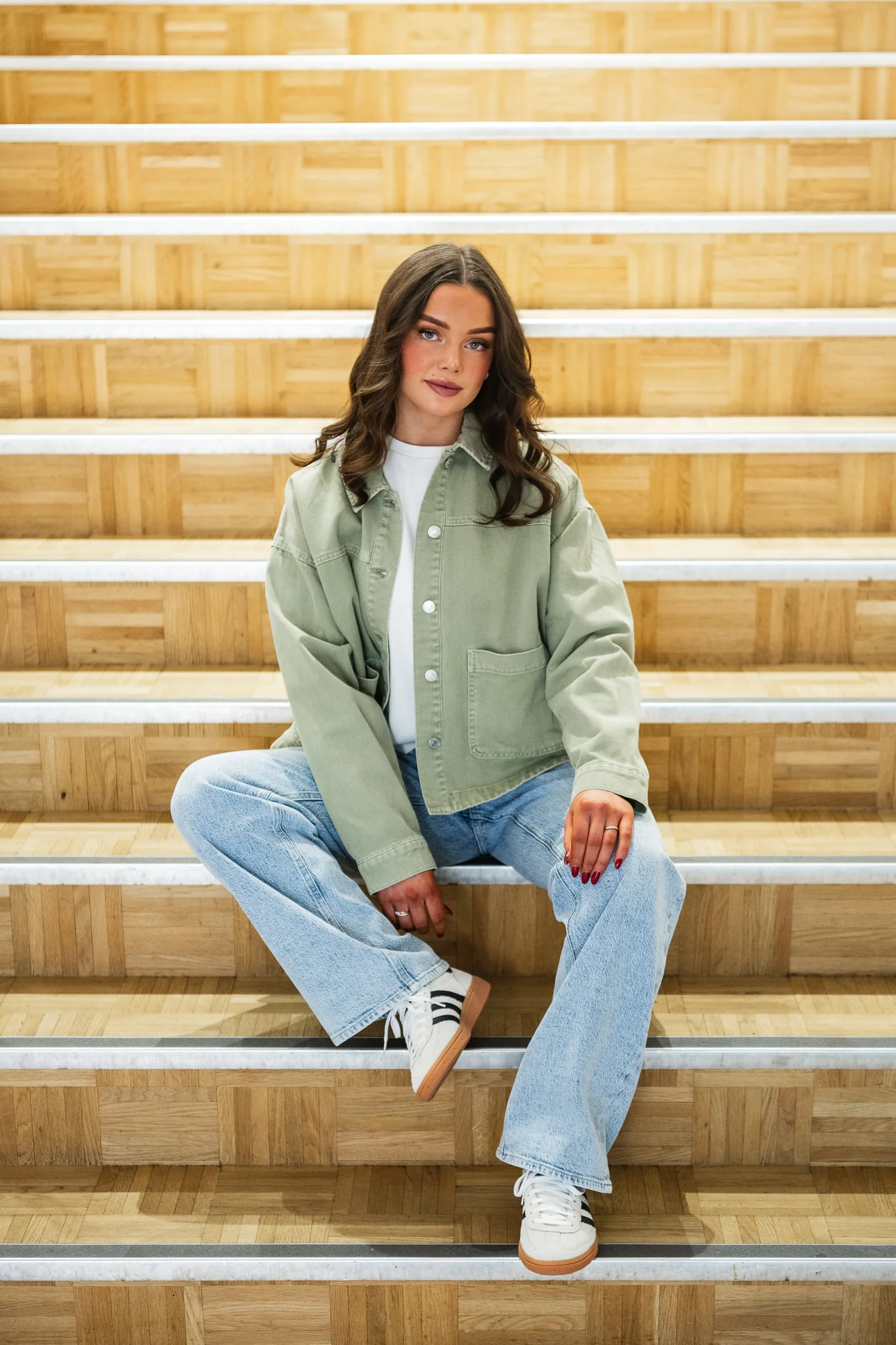 VMJAMIE Denim Jacket - Laurel Wreath - Image 9