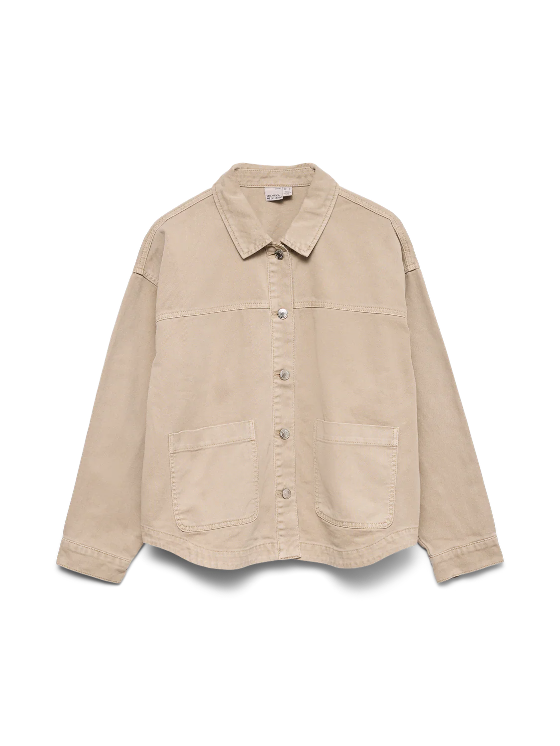 VMJAMIE Denim Jacket - Silver Mink - Image 6