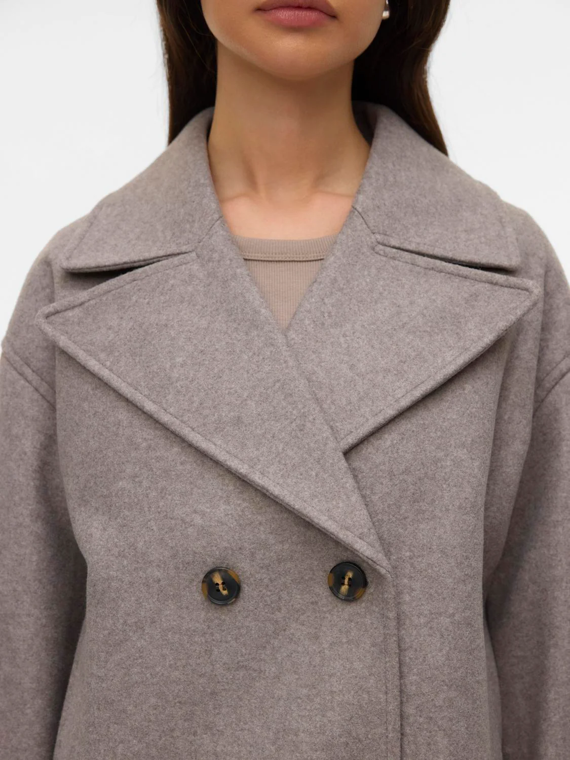 VMVINCELINE Jacket - Driftwood - Image 6