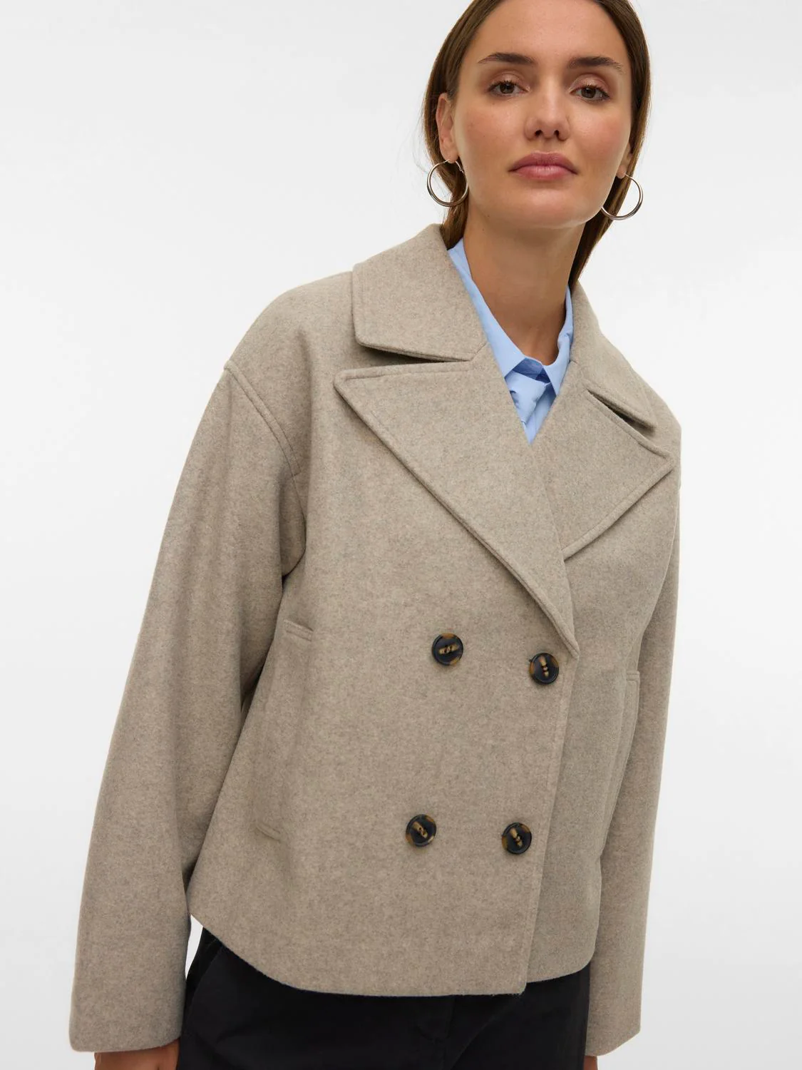 VMVINCELINE Jacket - Silver Mink - Image 3