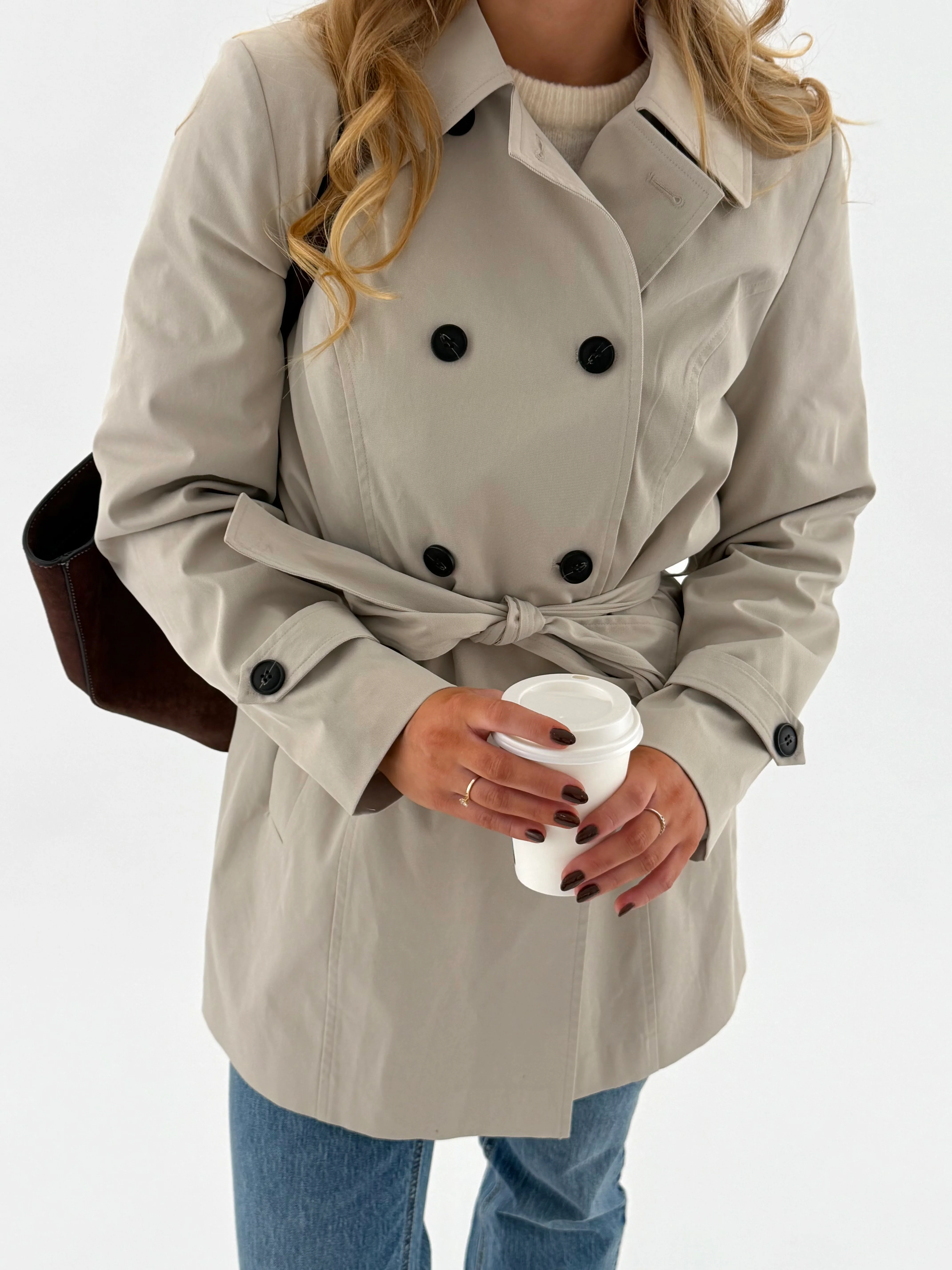 VMCHELSEA Trenchcoat - Oatmeal - Image 10