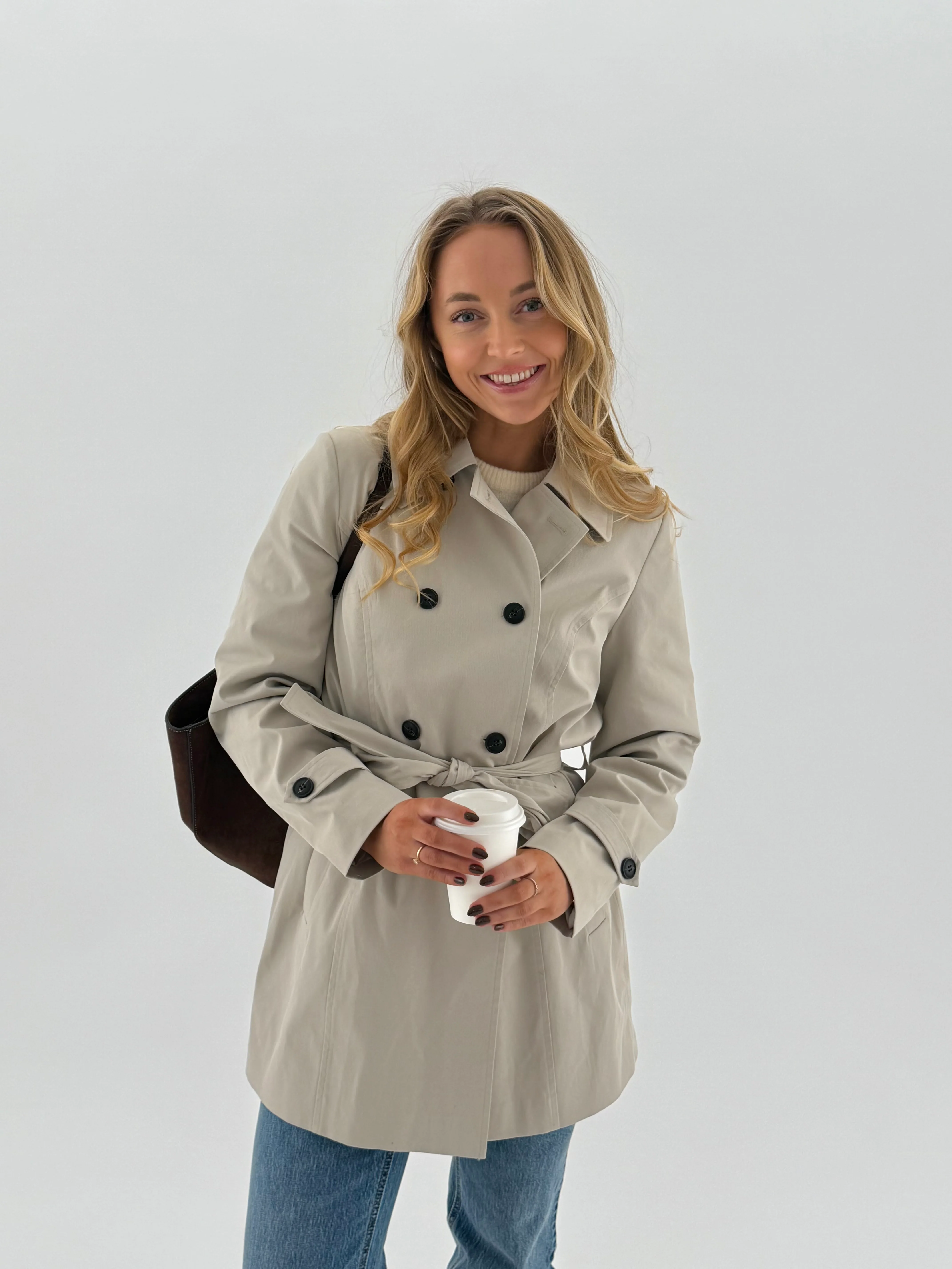 VMCHELSEA Trenchcoat - Oatmeal - Image 8
