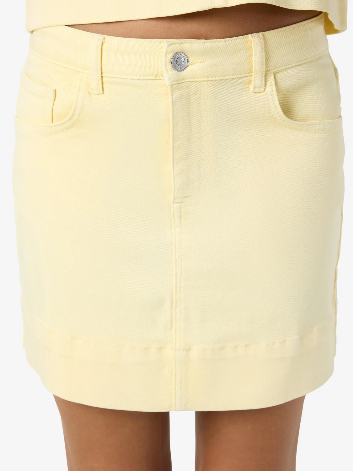 NMYOLANDA Short Skirt - French Vanilla - Image 5