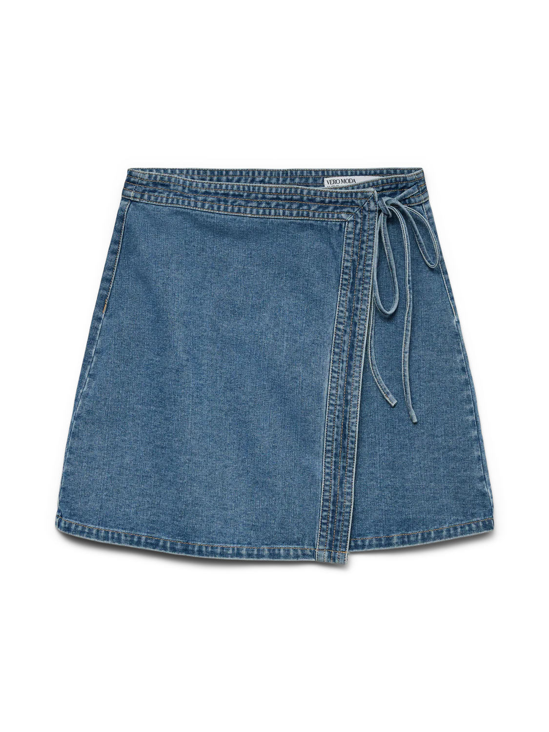 VMLIZA Short Skirt - Medium Blue Denim - Image 6