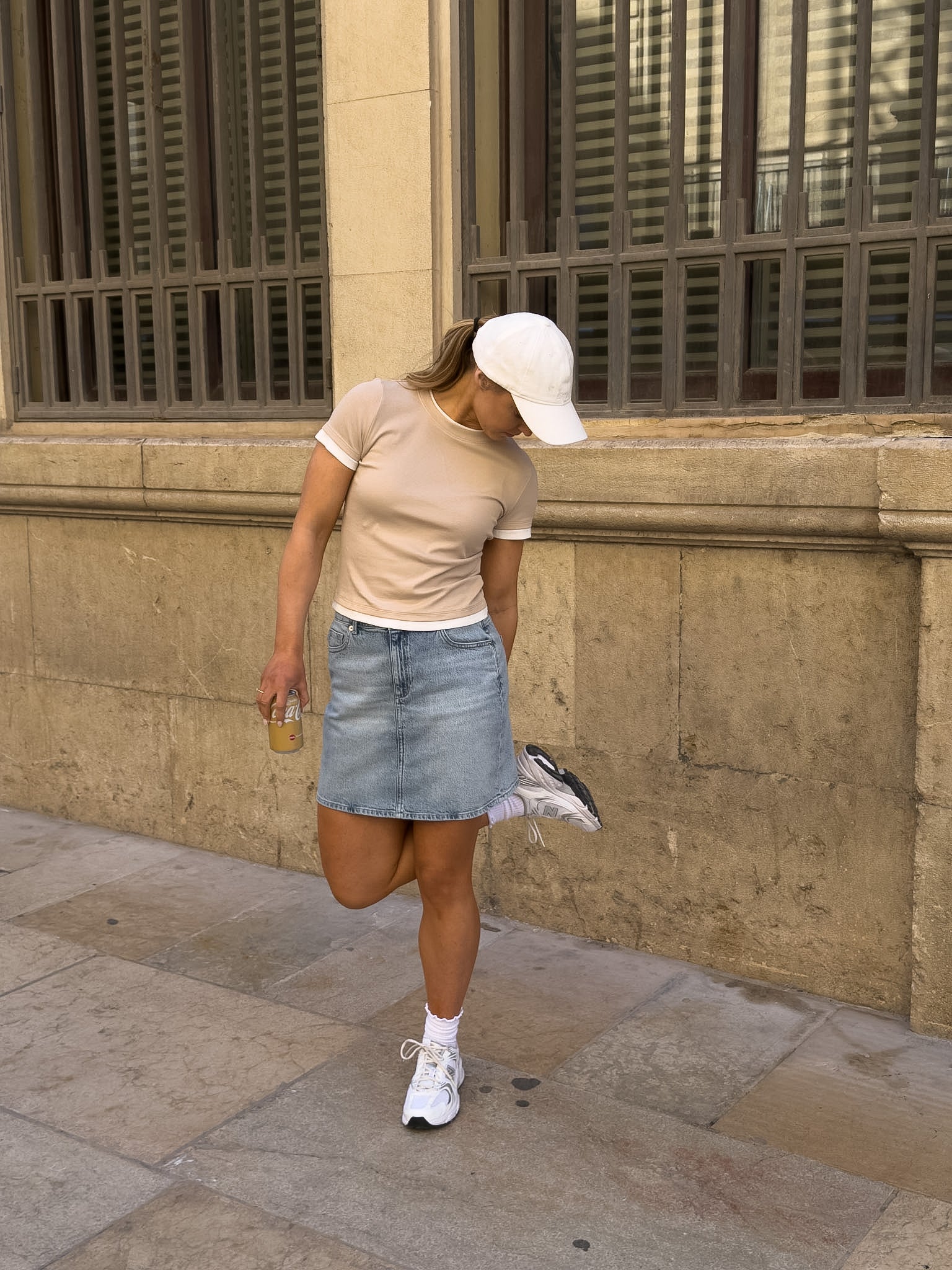 VMTESSA Skirt - Light Blue Denim