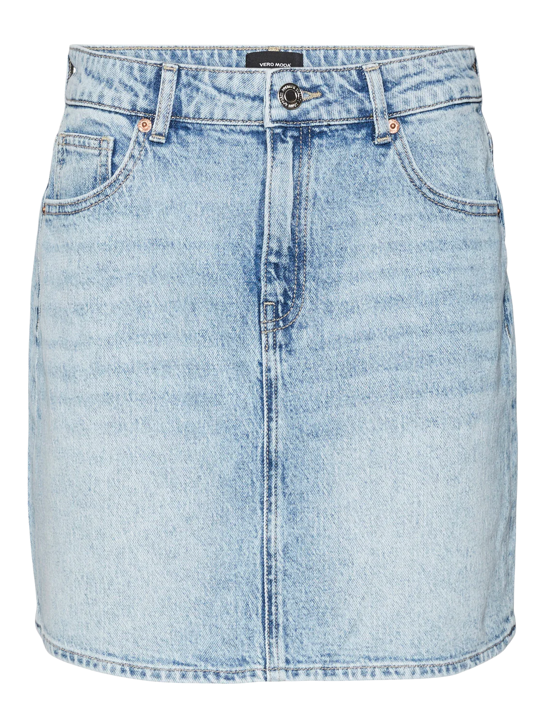 VMTESSA Skirt - Light Blue Denim - Image 6