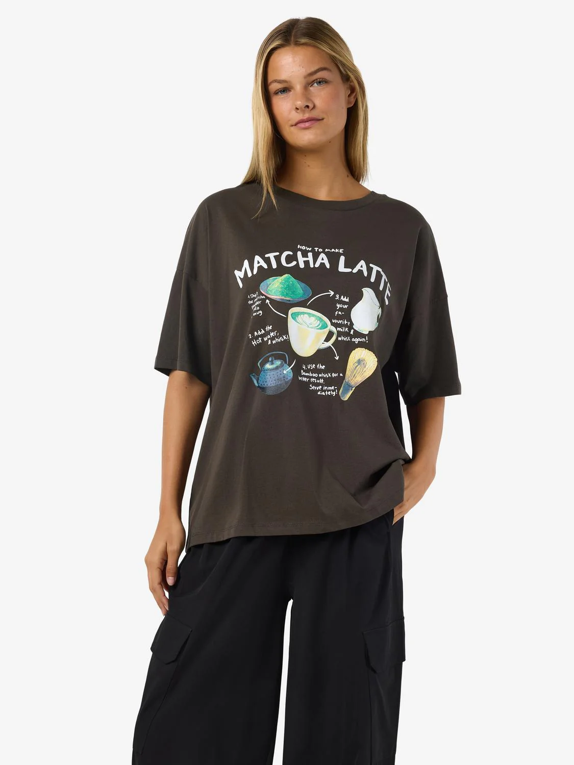 NMIDA T-Shirt - Chocolate Brown - Image 3