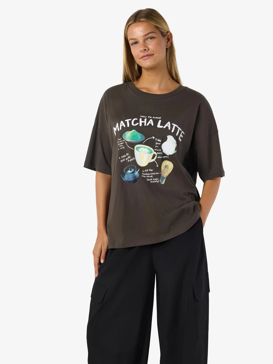 NMIDA T-Shirt - Chocolate Brown - Image 5