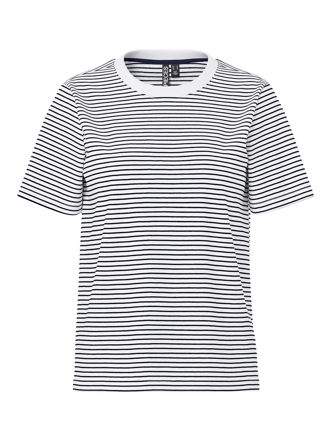 PCRIA T-Shirt - Navy Stripes - Image 3
