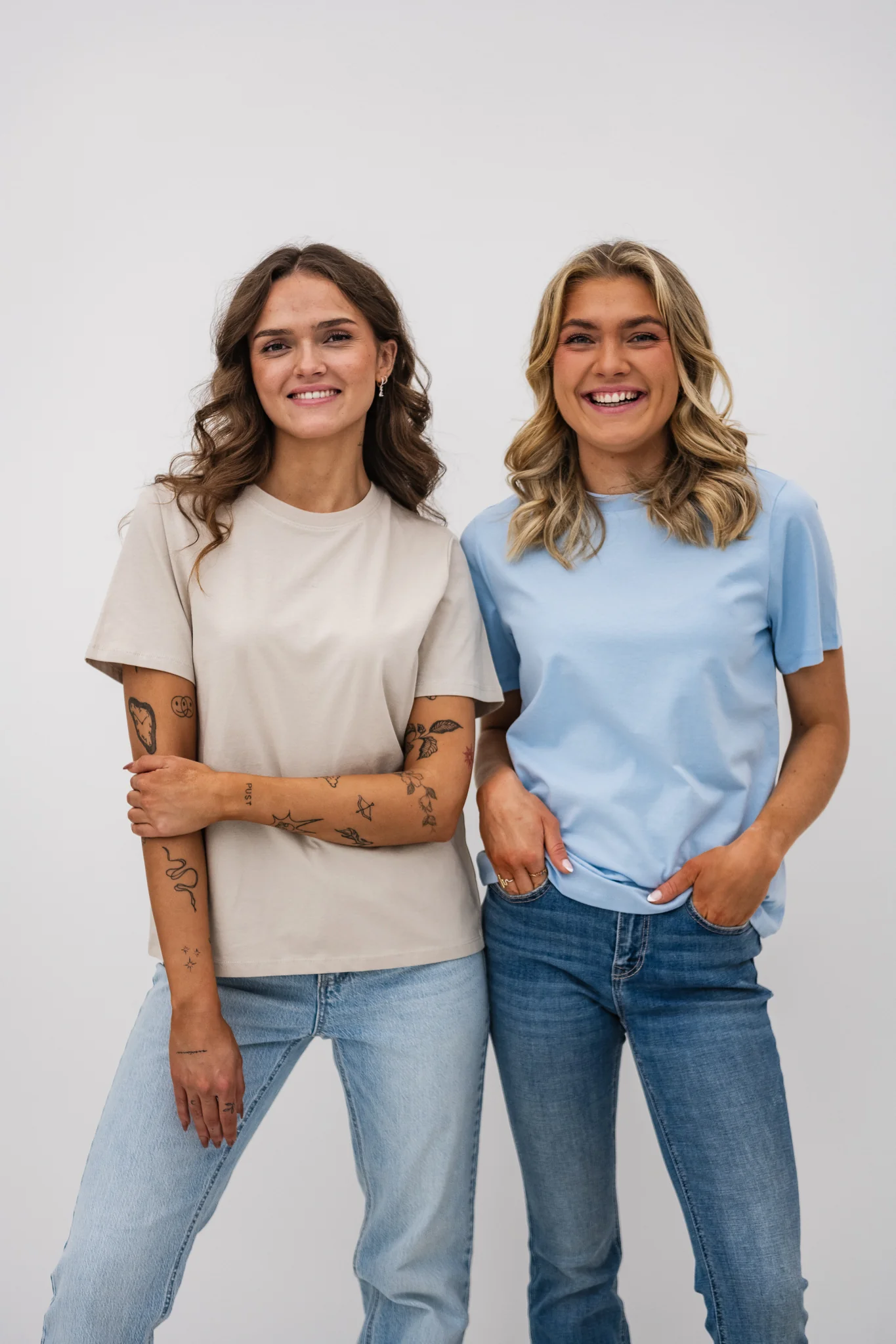 PCRIA T-Shirt - Cashmere Blue - Image 3