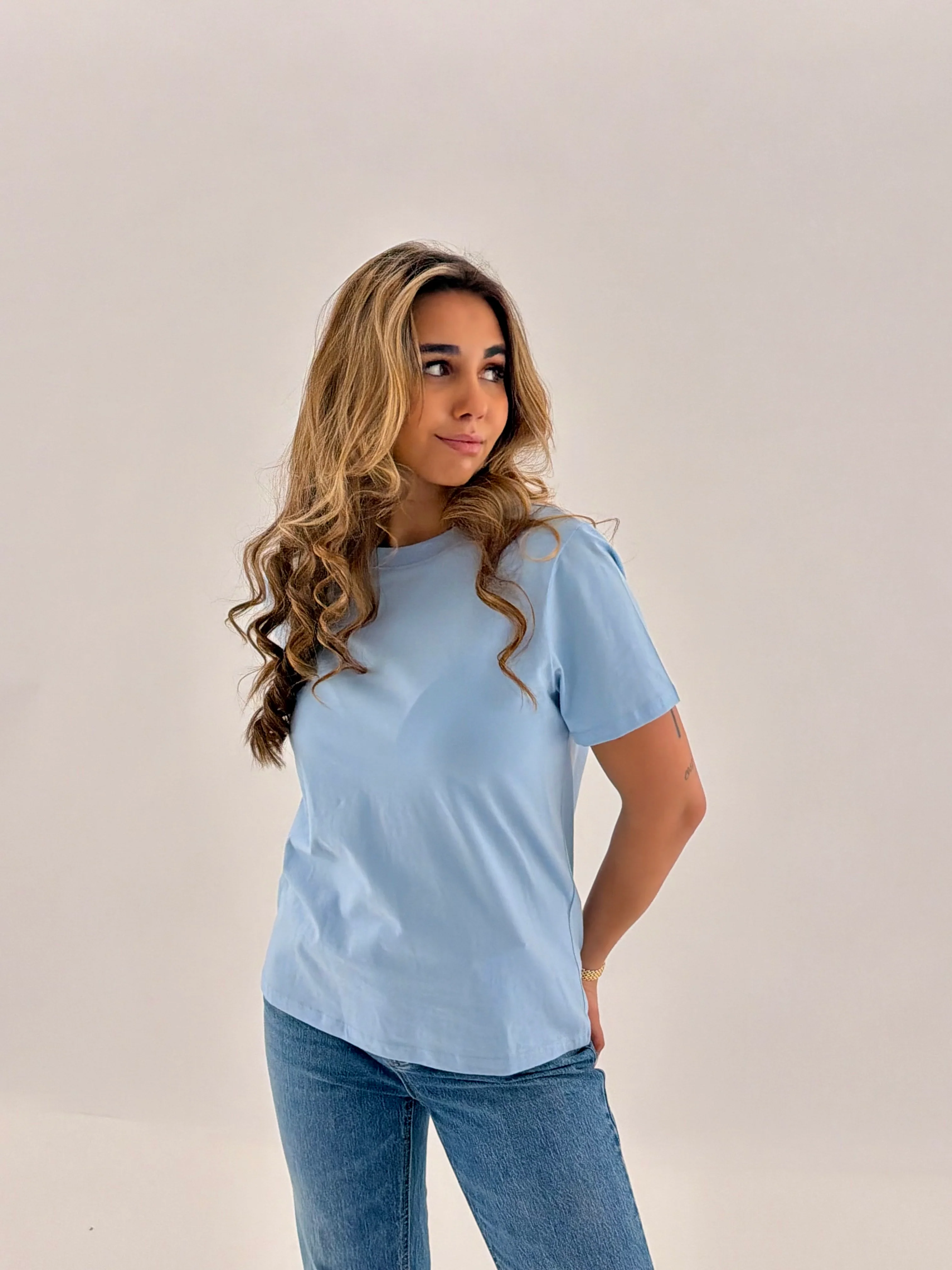 PCRIA T-Shirt - Cashmere Blue - Image 8