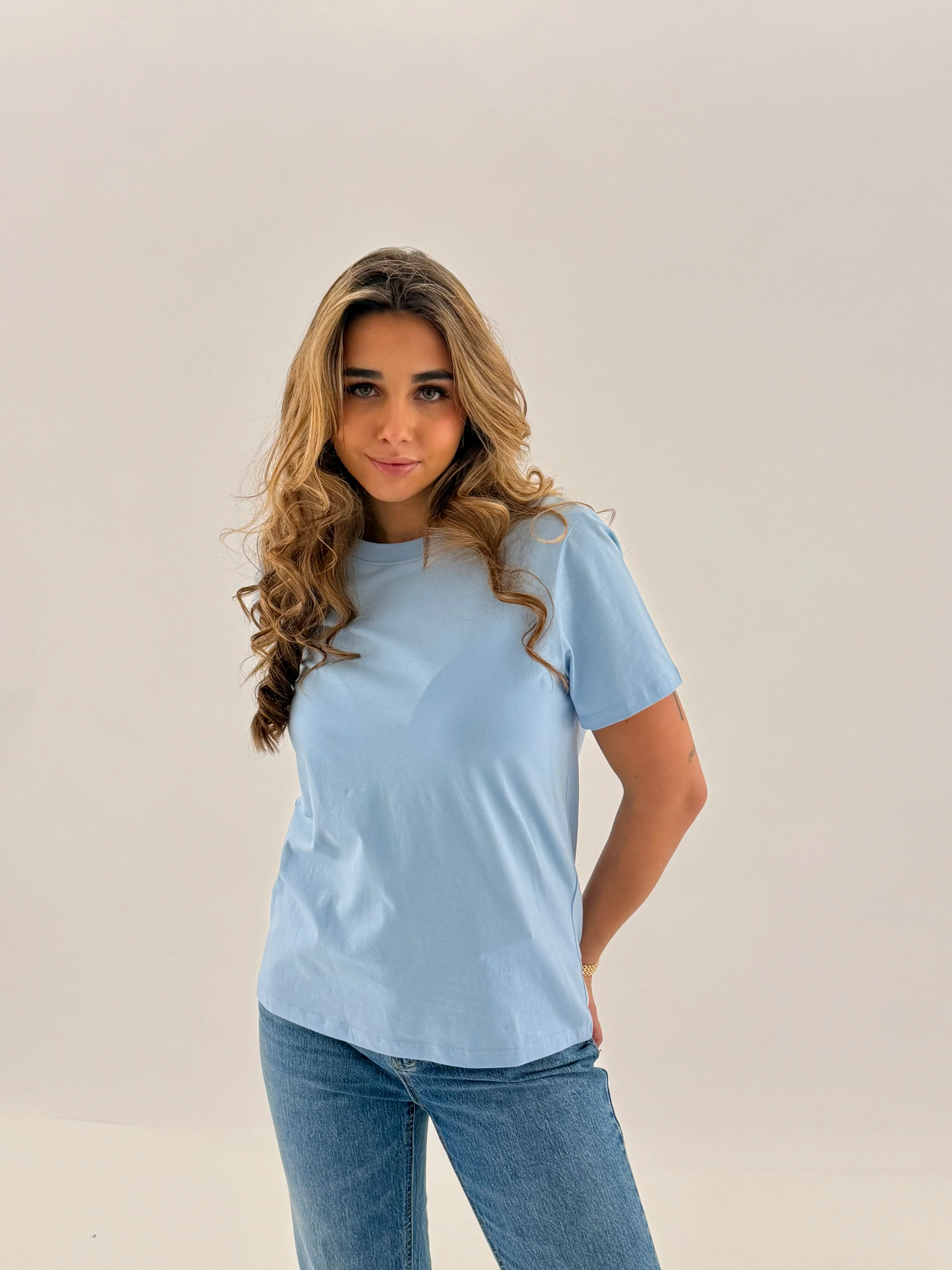 PCRIA T-Shirt - Cashmere Blue - Image 9